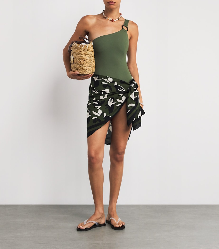 Silk Printed Sarong AGAVE Image 2