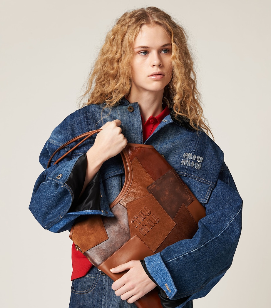 Patchwork Ivy Tote Bag F0046 Image 3