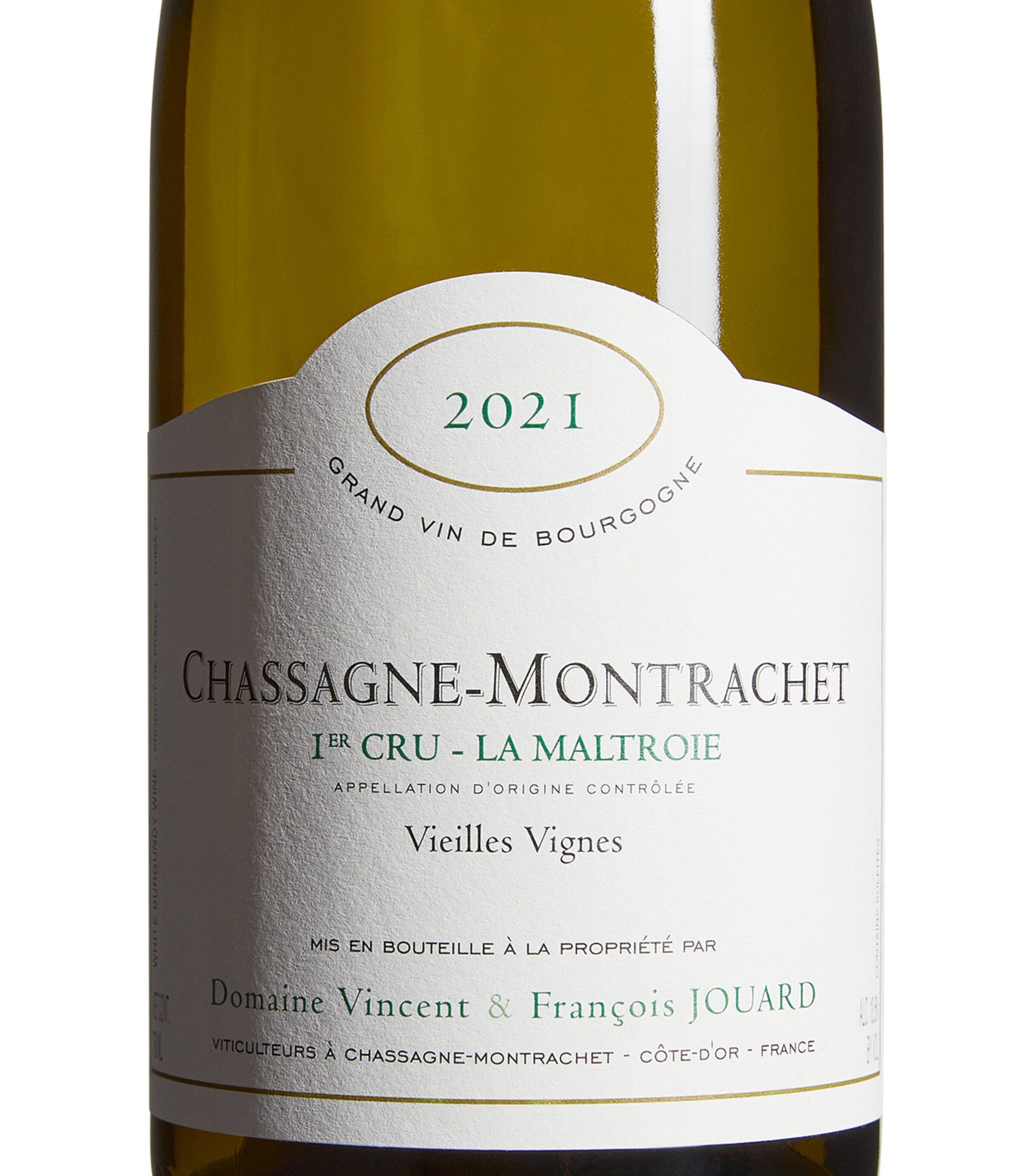 Domaine Vincent & François Jouard La Maltroie Chassagne-Montrachet Premier Cru 2021 (75cl) - Burgundy, France Image 2
