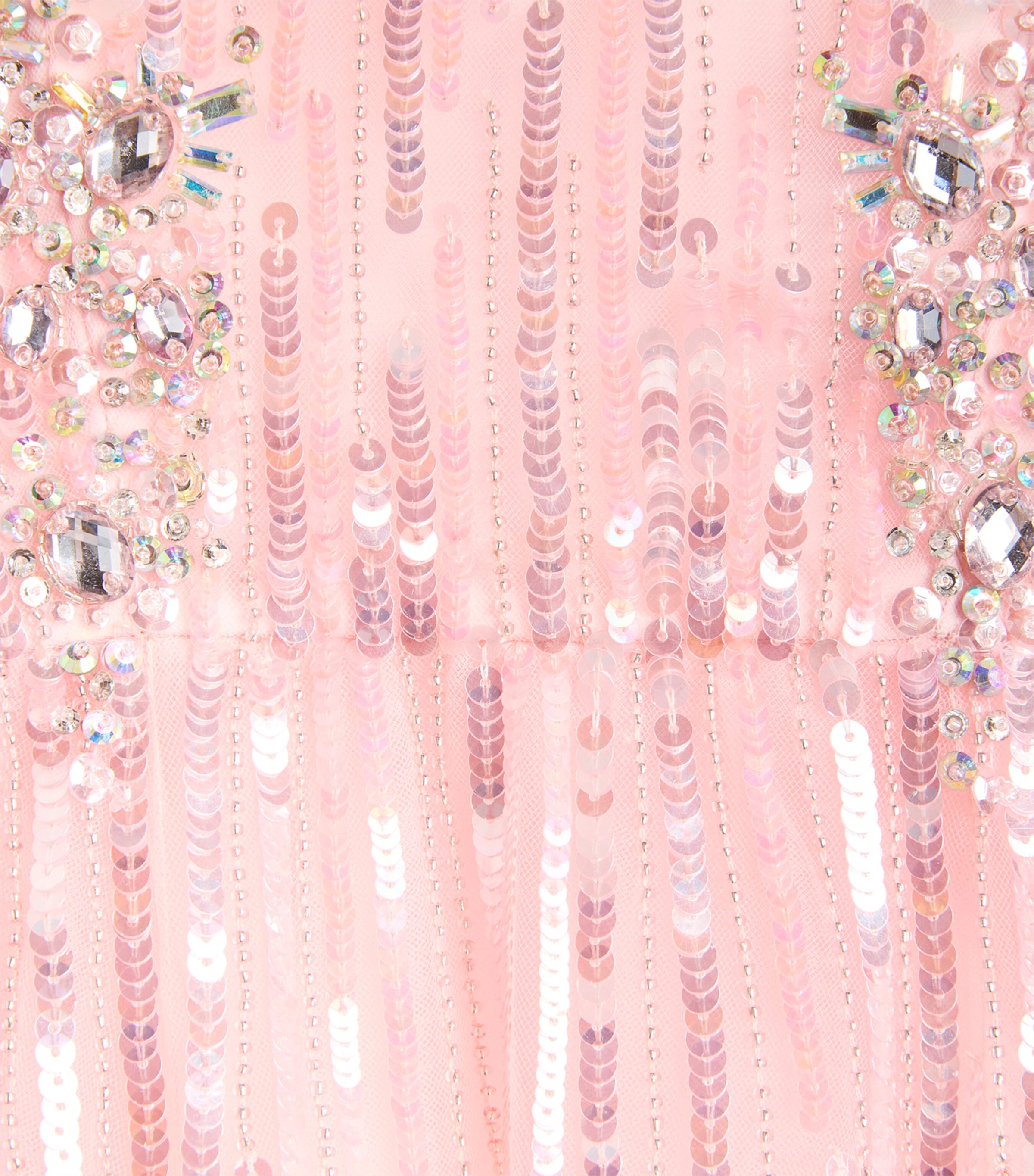 Jenny Packham Kids Embellished Clover Dress (6 Years-14 Years) Bunny Image 3