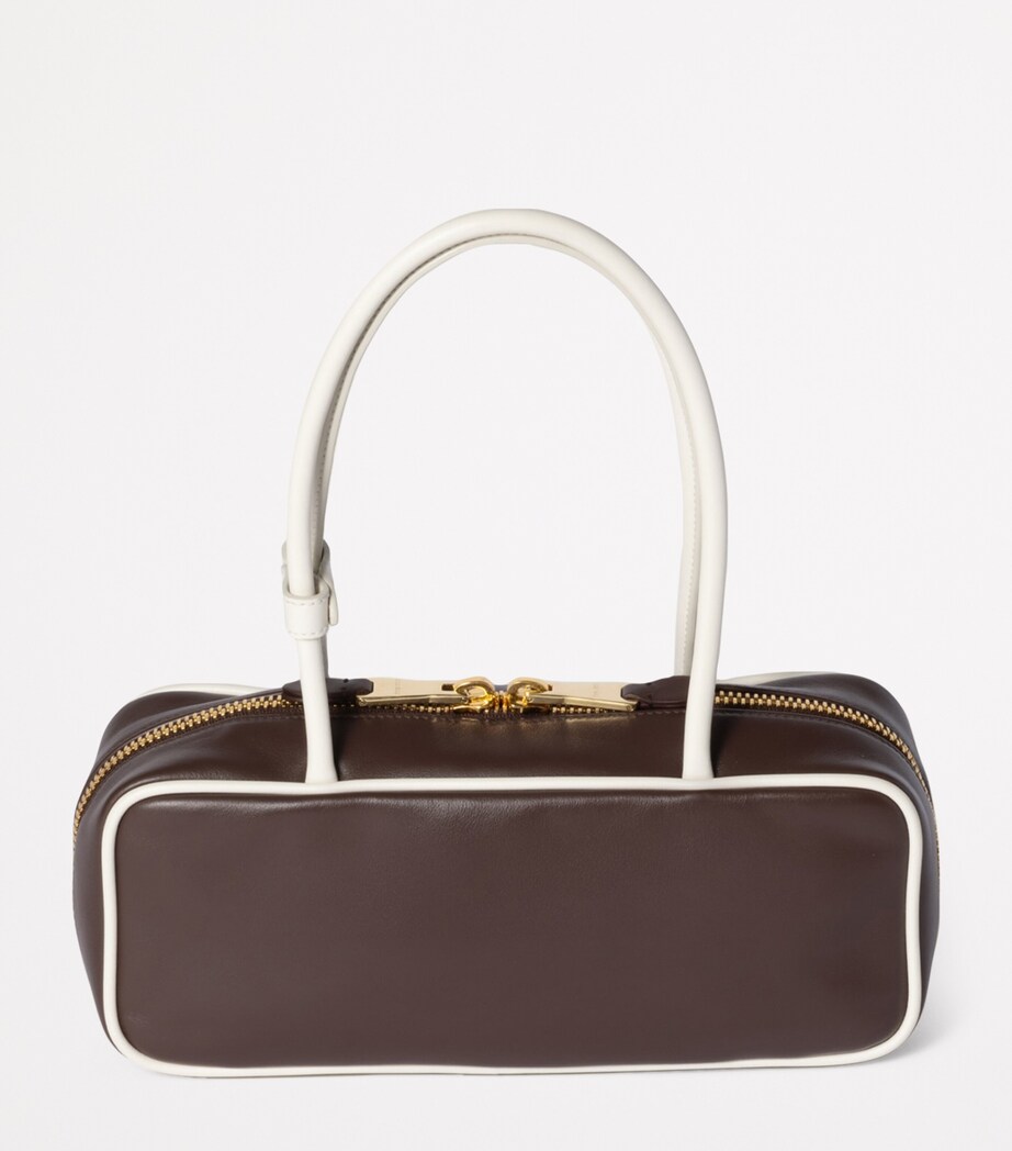 Leather Beau Top-Handle Bag F03XH Image 3