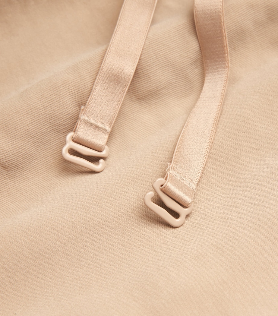 Seamless Sculpt Strapless Shorts Bodysuit CLAY Image 5