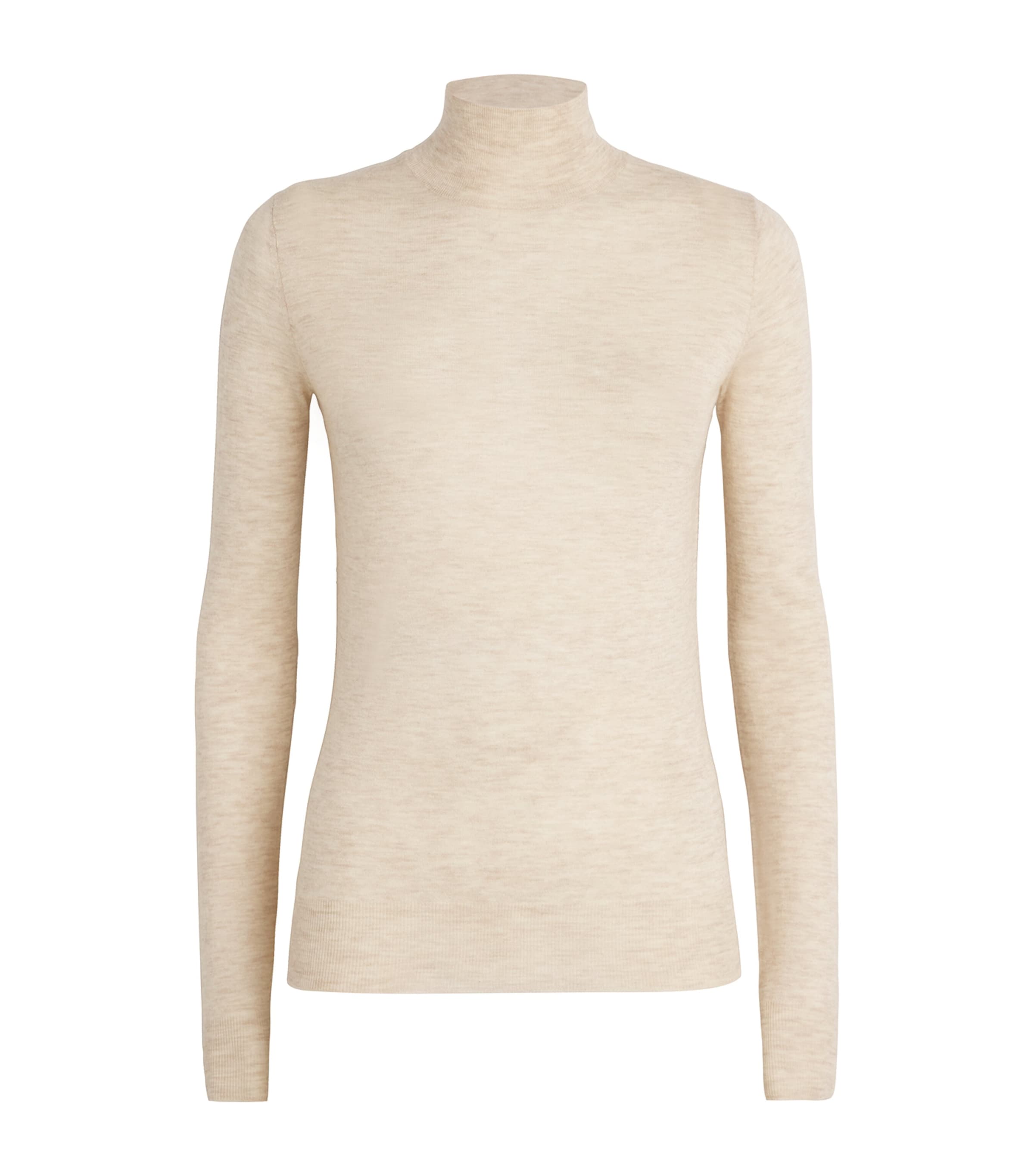 JOSEPH CASHMERE HIGH-NECK CASHAIR SWEATER 