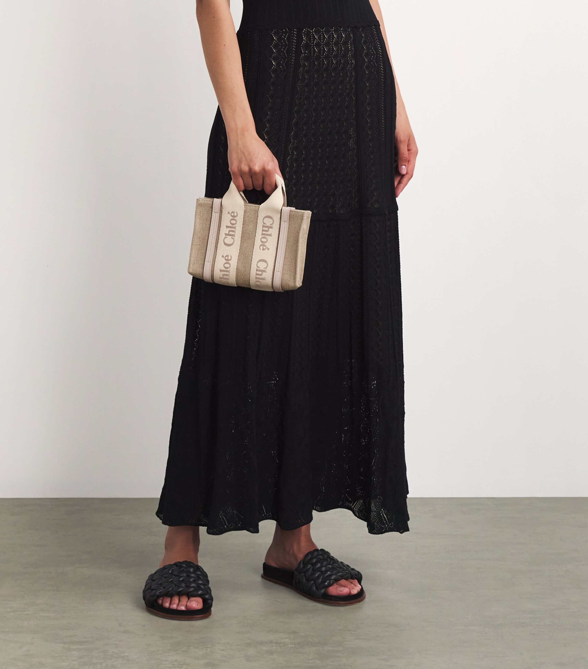 Chloé Mini Woody Tote Bag | Harrods US