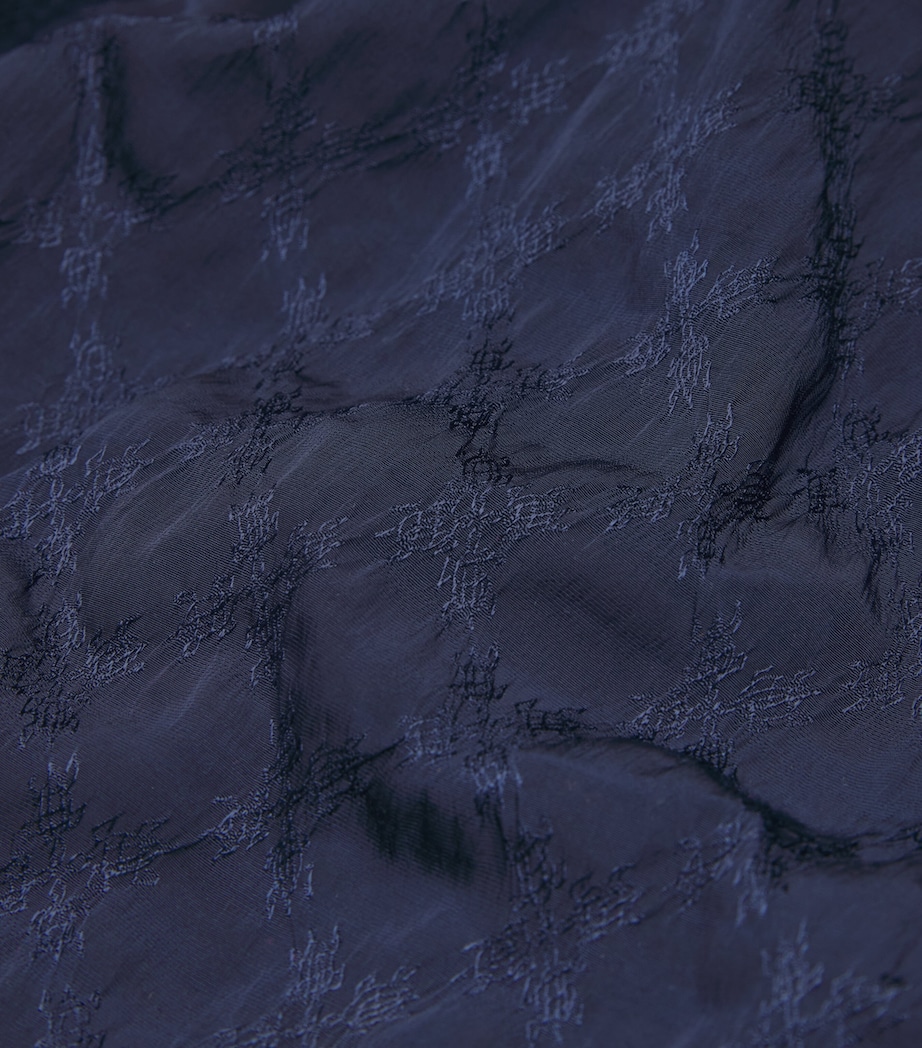 Turtle Monogram Moopea Swim Shorts 390-NAVY Image 5