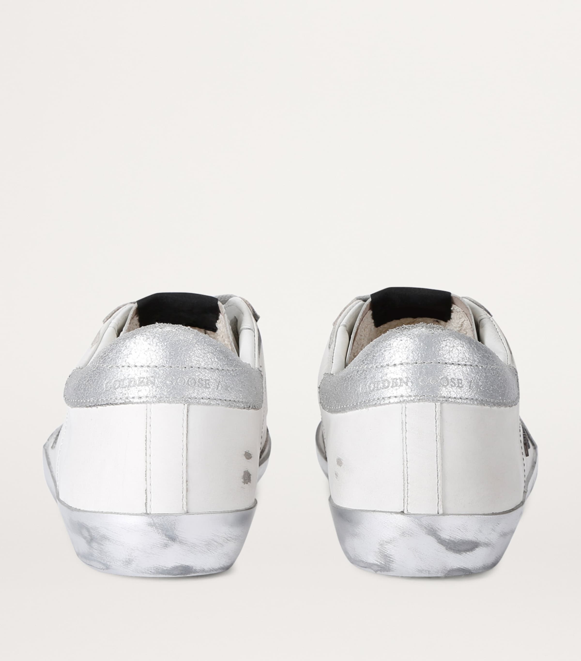 Leather Super-Star Sneakers SILVER COM Image 2
