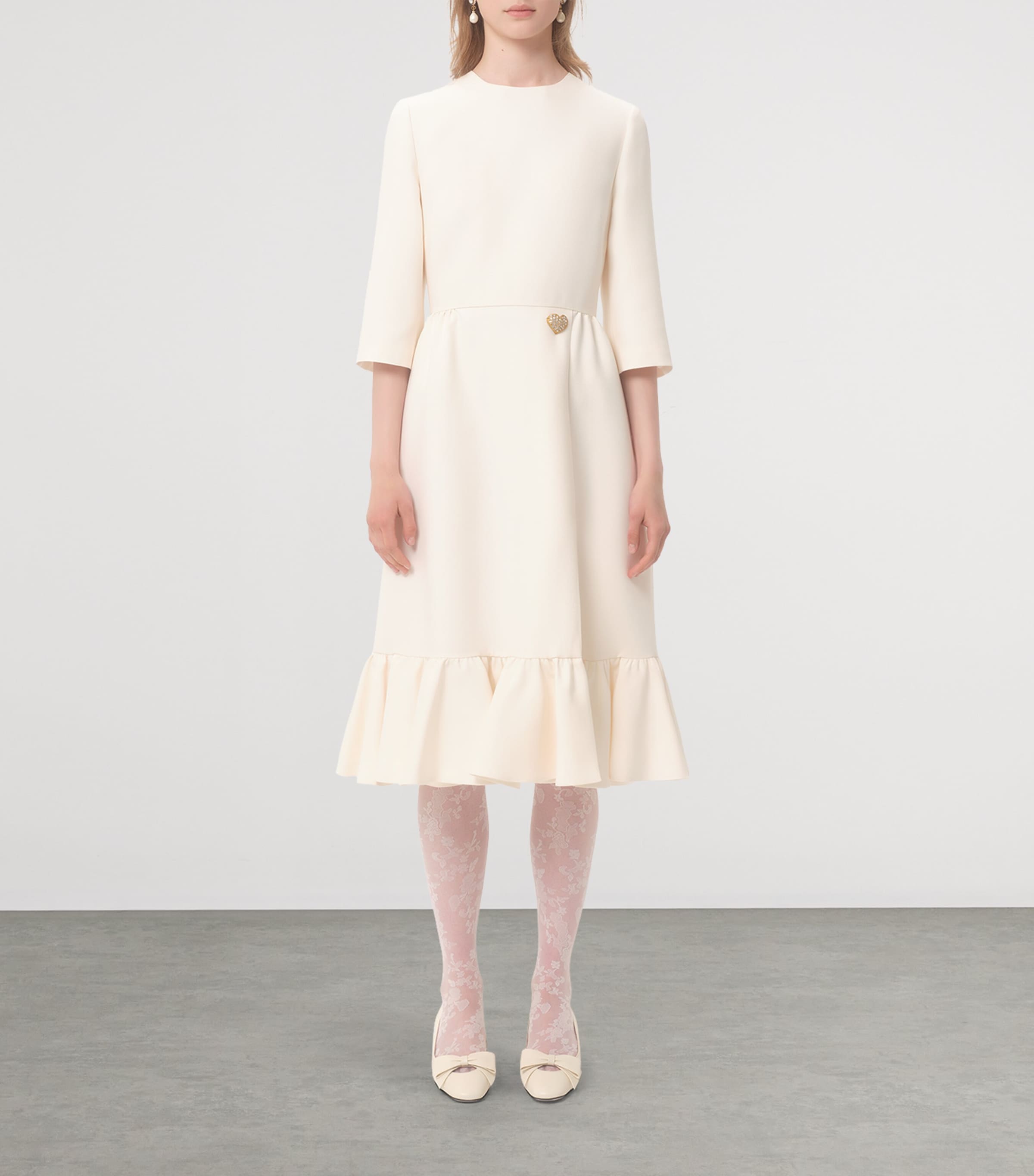 Crepe Couture Midi Dress A03 Image 2