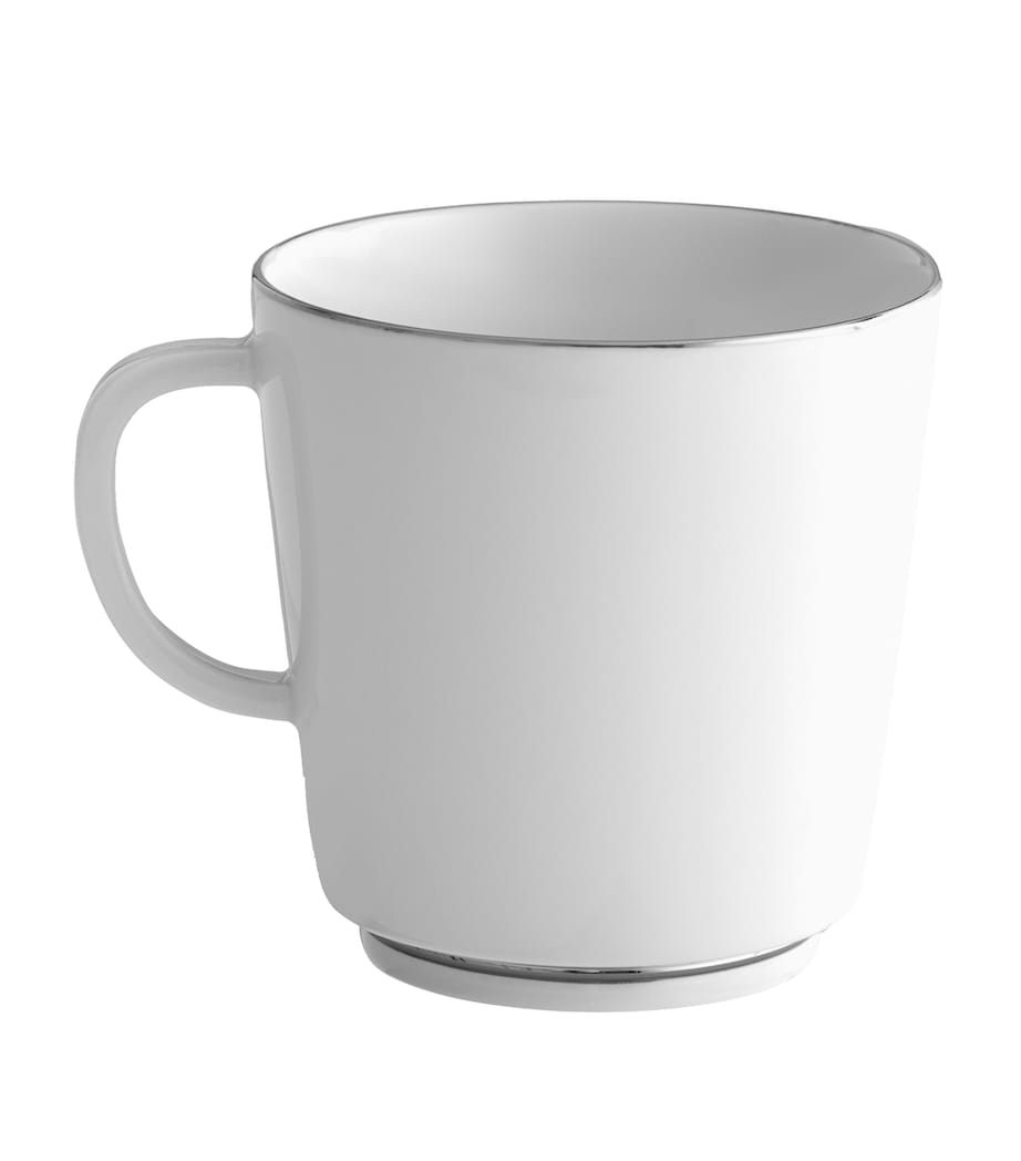 Meissen Porcelain-Platinum Lucky Dragon Mug Platinum Image 4