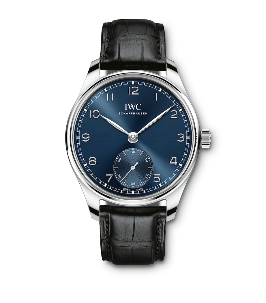 Stainless Steel Portugieser Automatic Watch 40 BLUE Image 2
