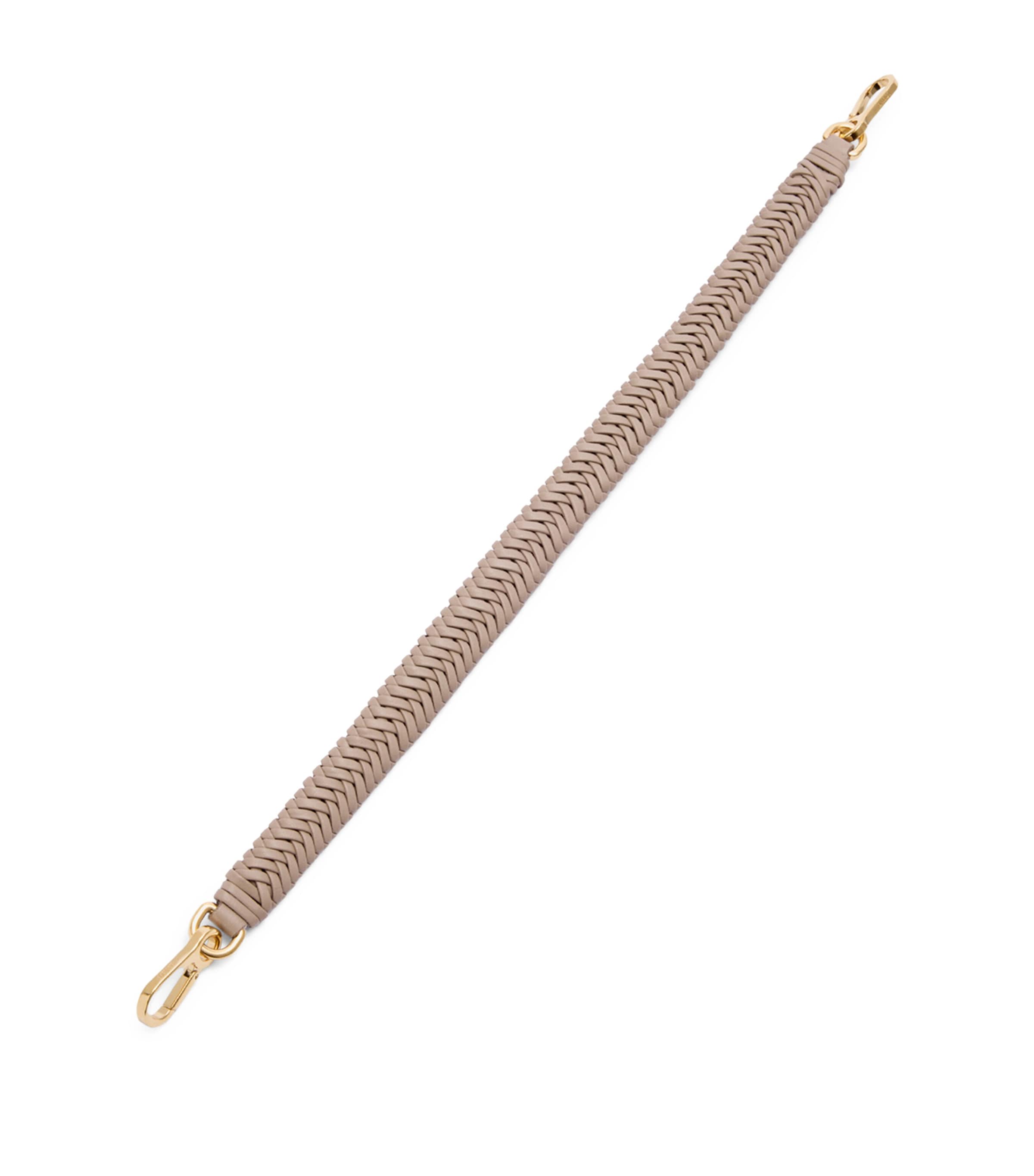 Loewe Leather Dogclip Strap In Sand