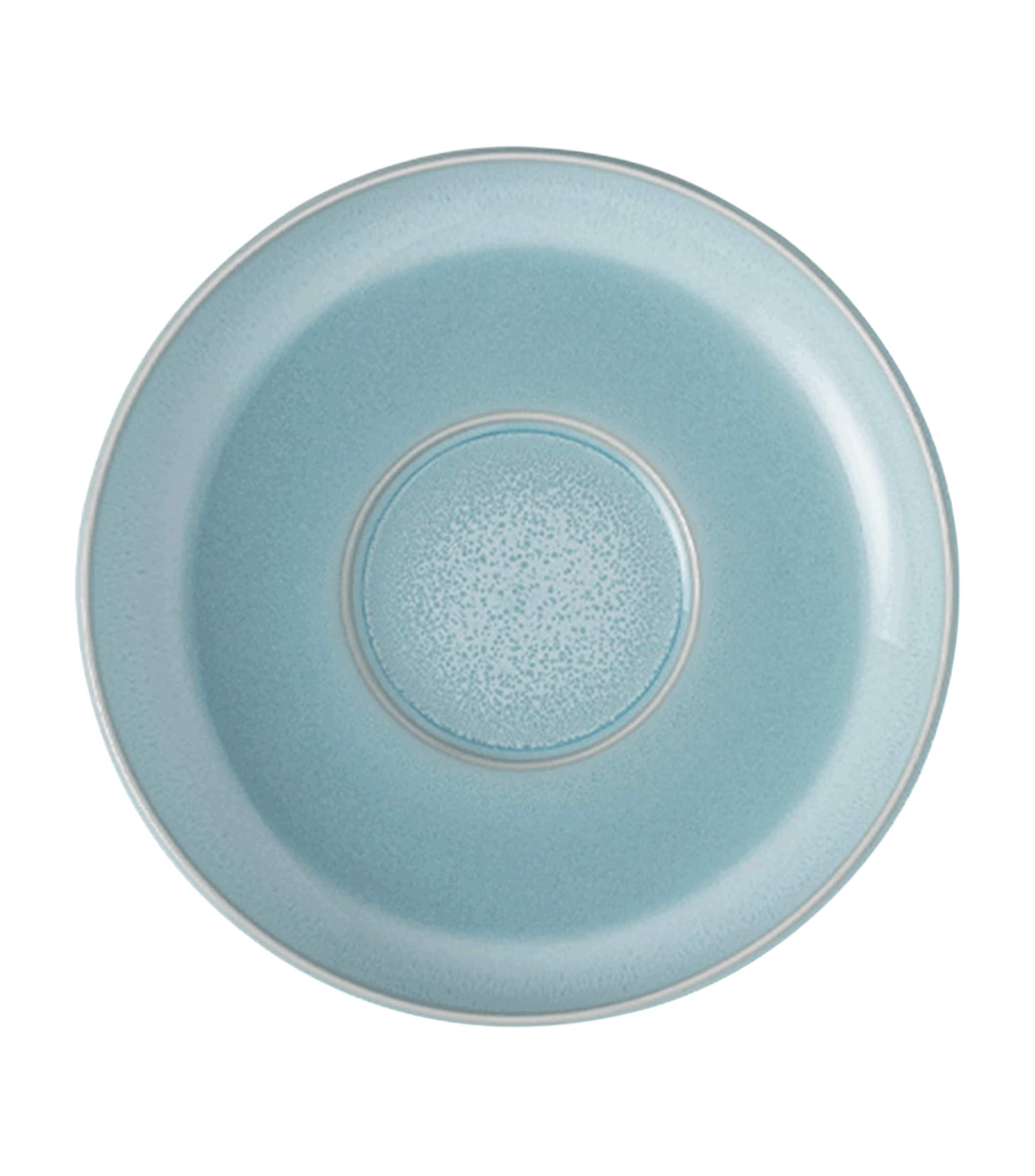 Villeroy & Boch Porcelain Perlemor Aqua Saucer Blue Image 1