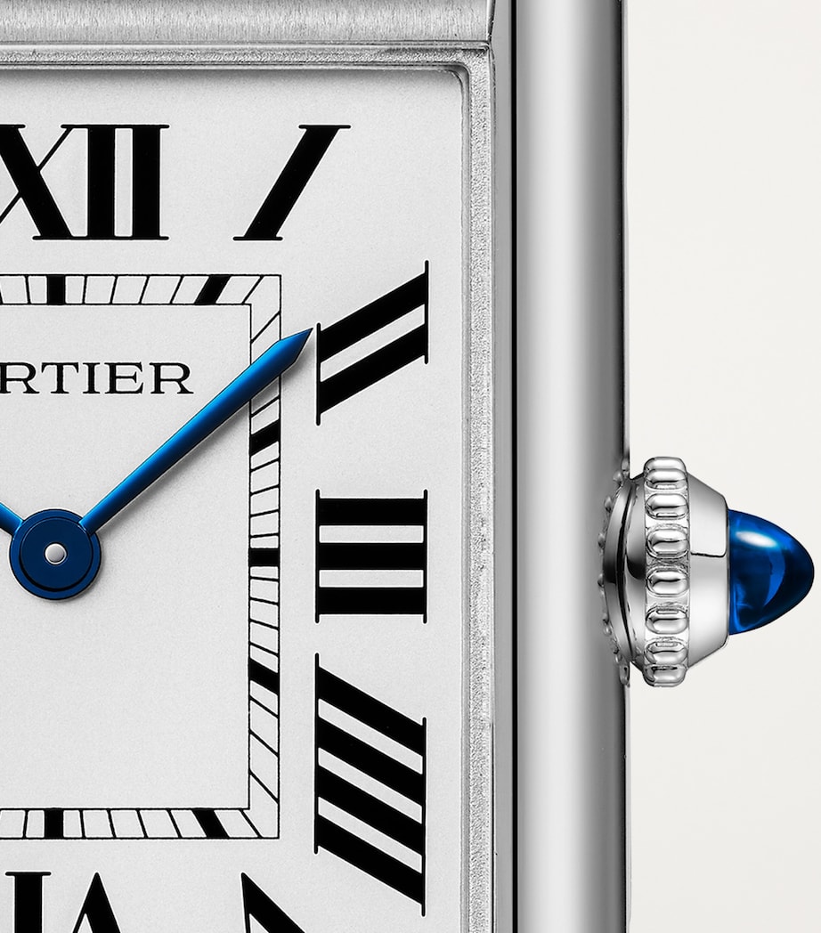 Cartier Large Steel Tank Must Watch 25.5mm Silver Image 2