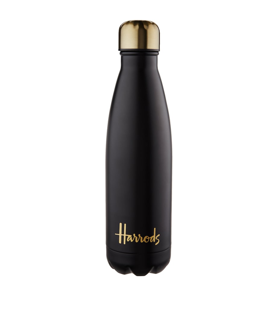 Black Logo Water Bottle (500Ml) BLACK Image 1
