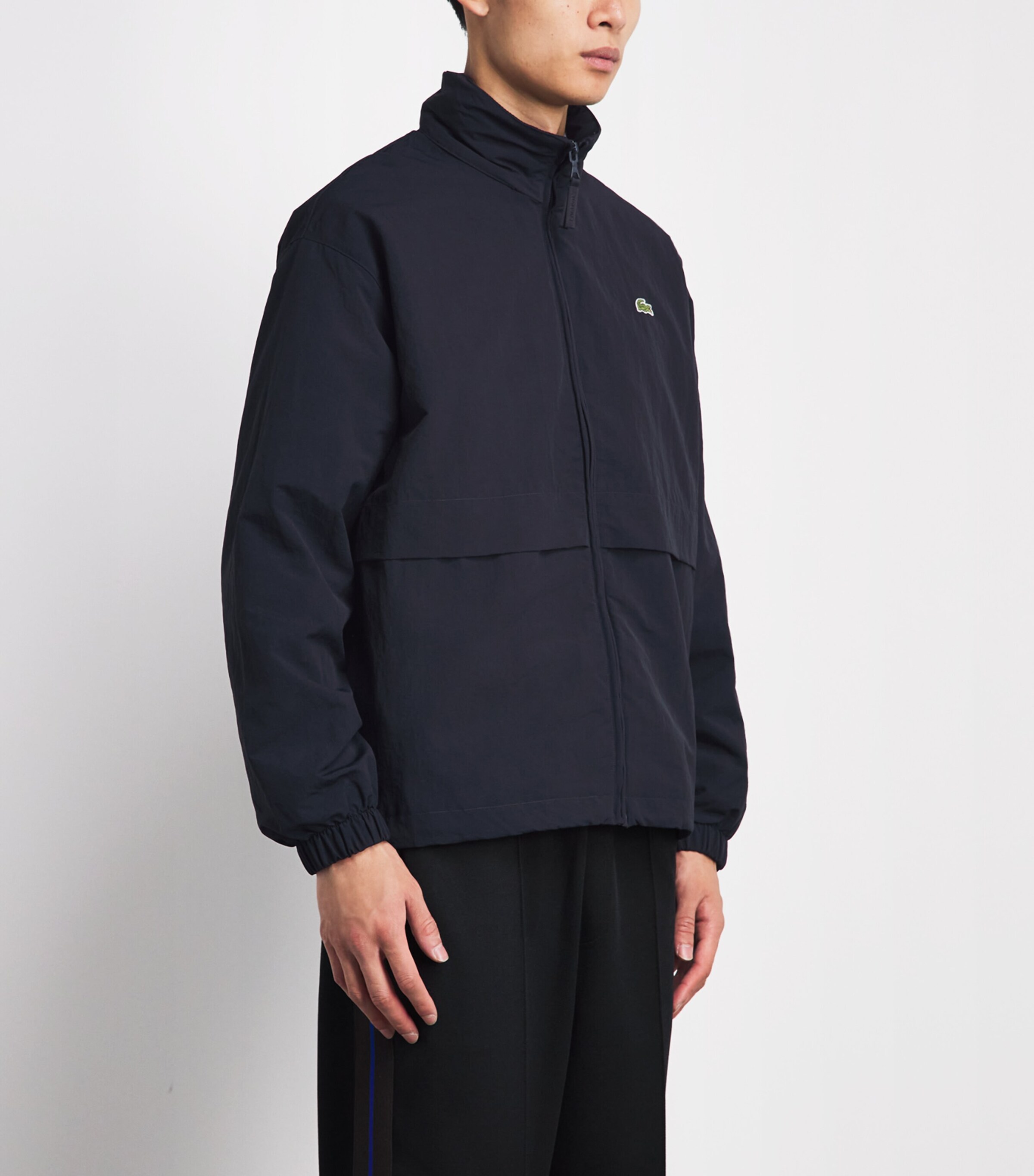 Lacoste Mens Water-Repellent Windbreaker Abysm Image 4