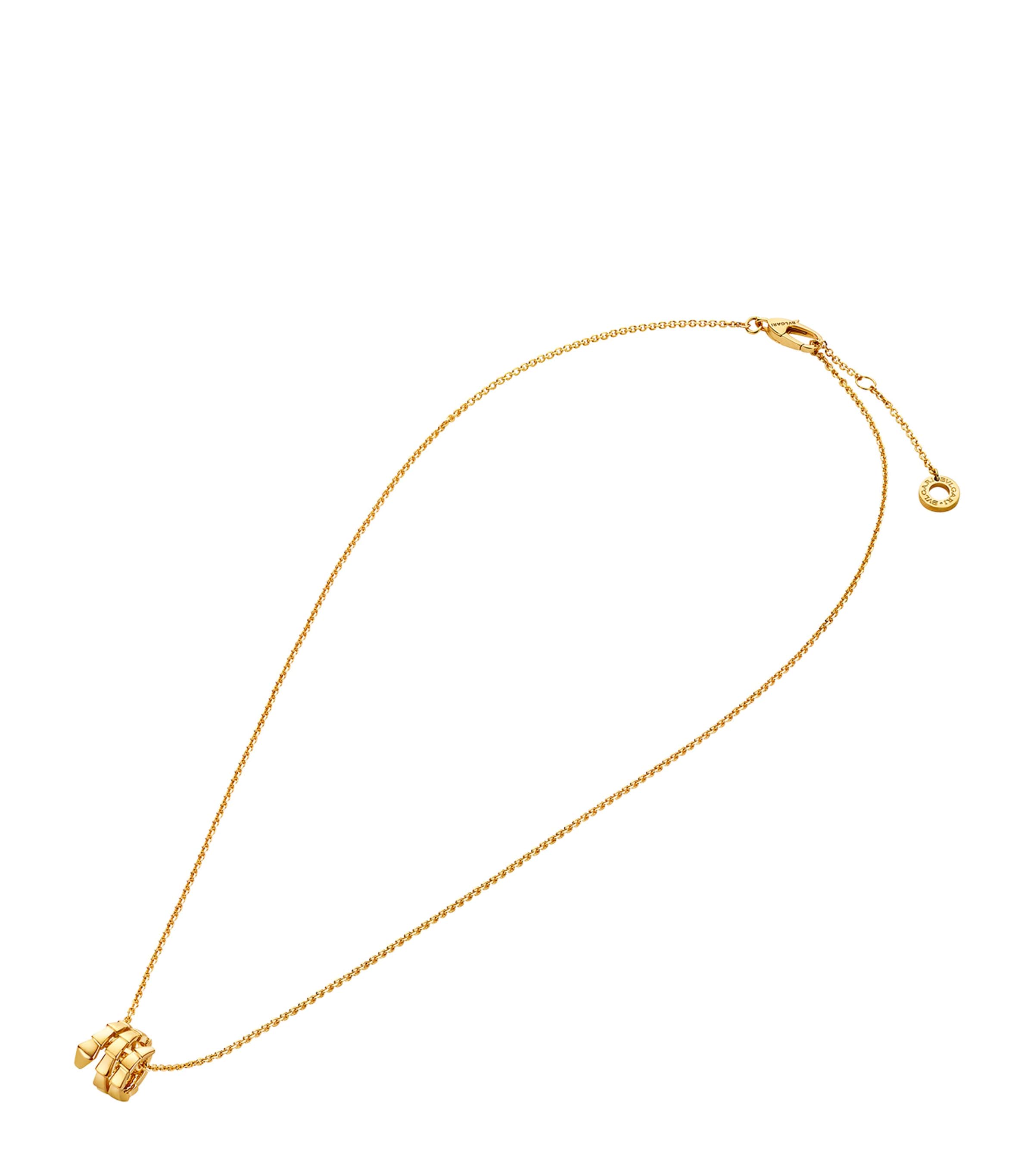 Yellow Gold Serpenti Viper Pendant Necklace YELLOW GOLD Image 1
