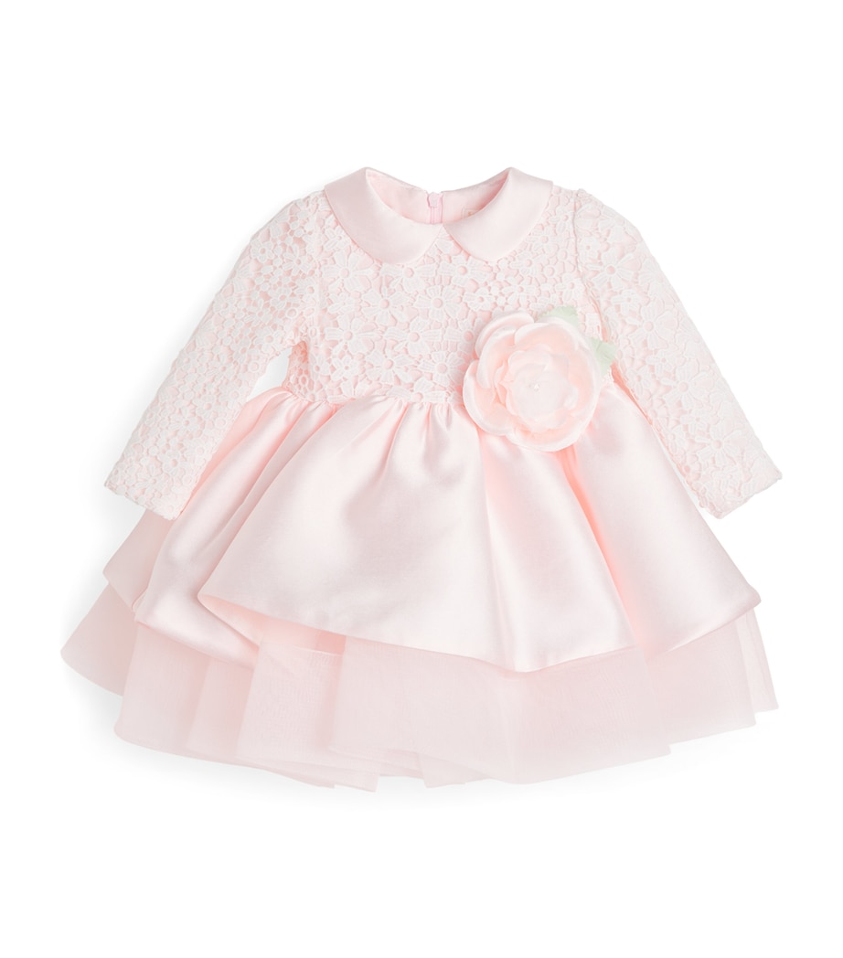 Floral-Lace Rose Dress (1-24 Months) ROSA Image 1