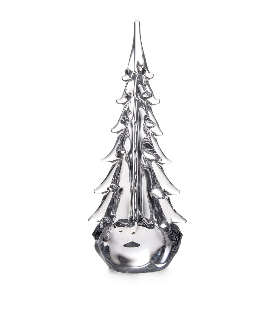 Glass Vermont Evergreen Christmas Tree Ornament CLEAR Image 1
