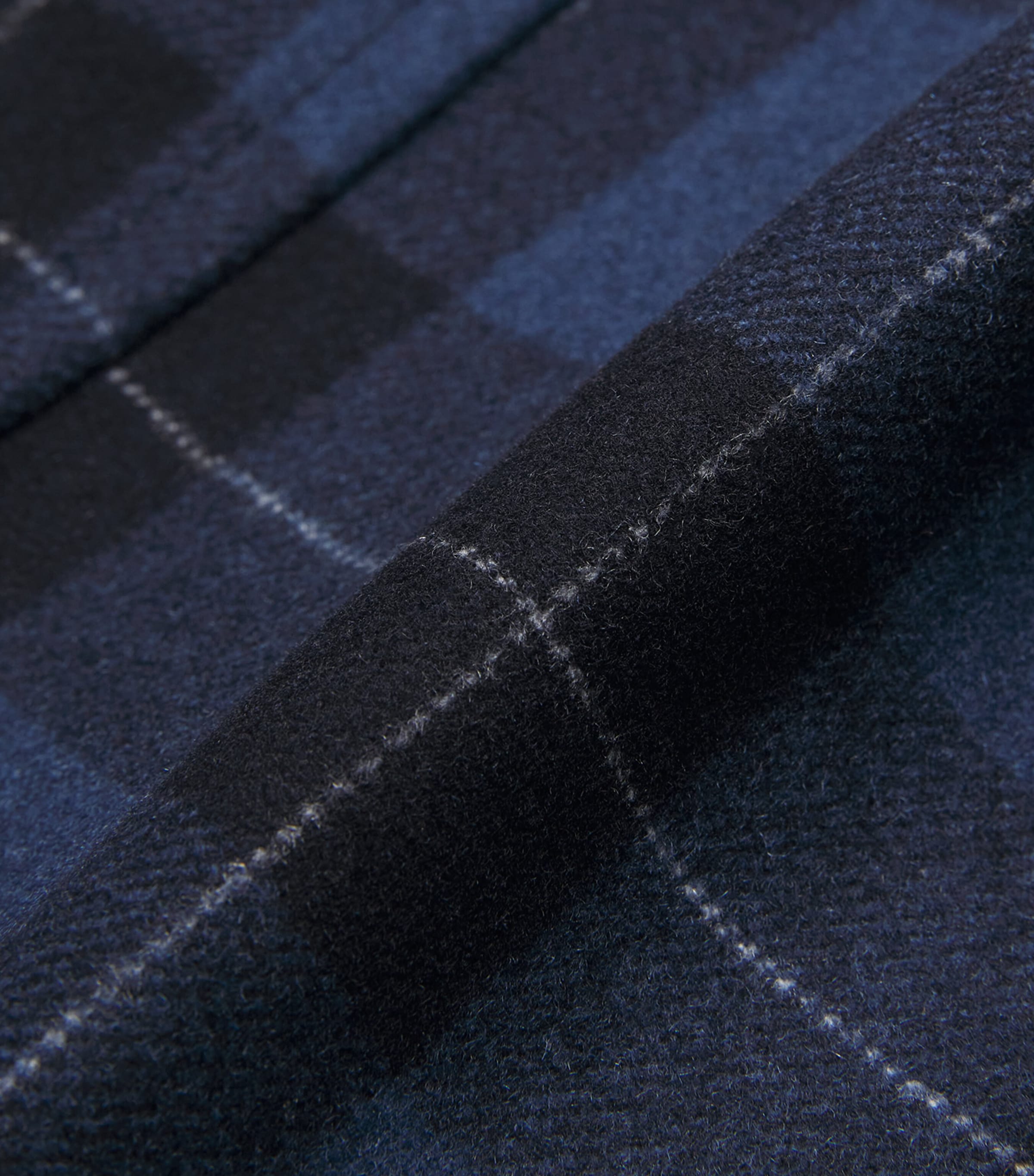 Wool-Blend Mini Skirt NAVY Image 5