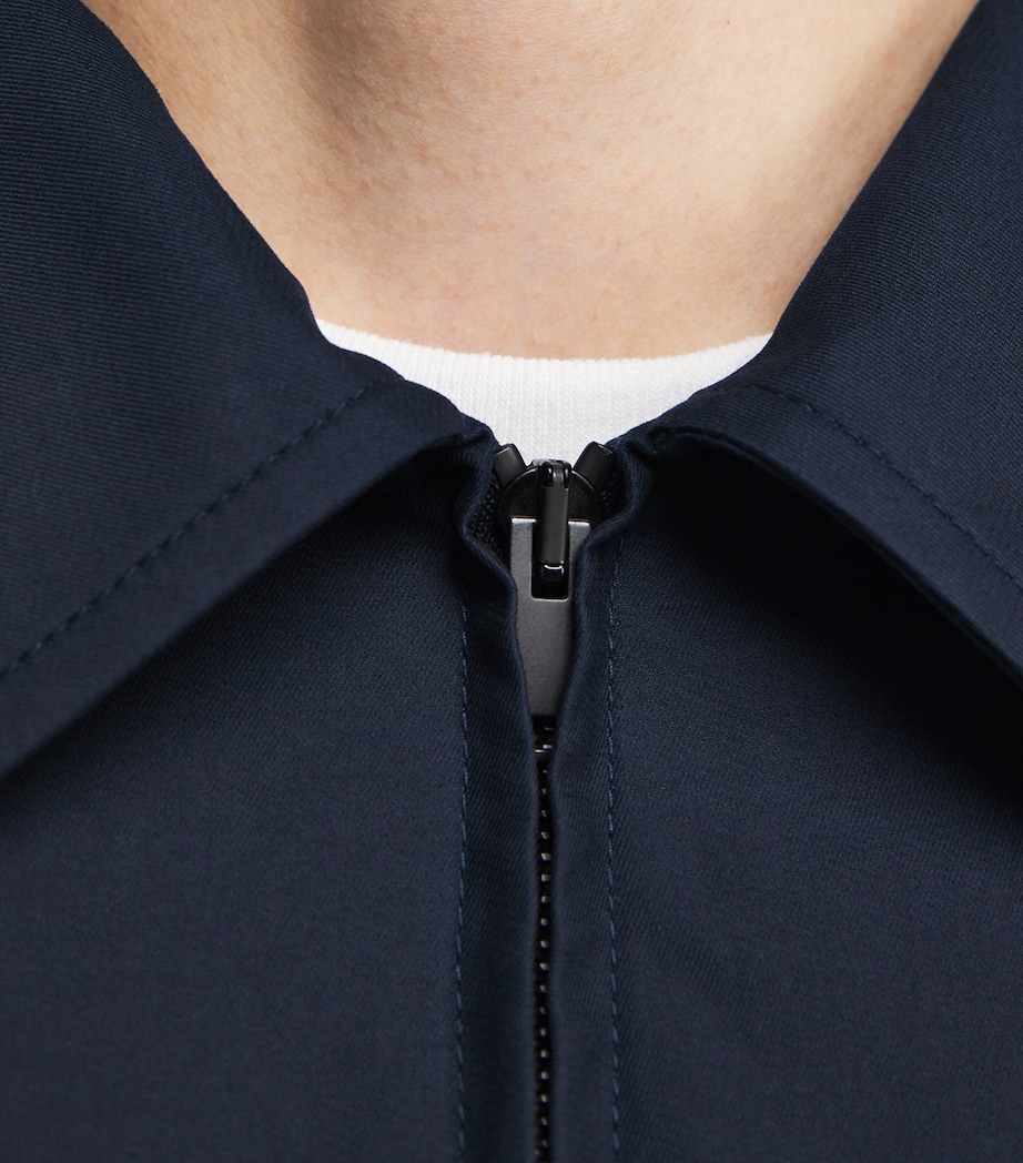 The Row Mens Primo Cotton-Cashmere Jacket Anthracite Image 5