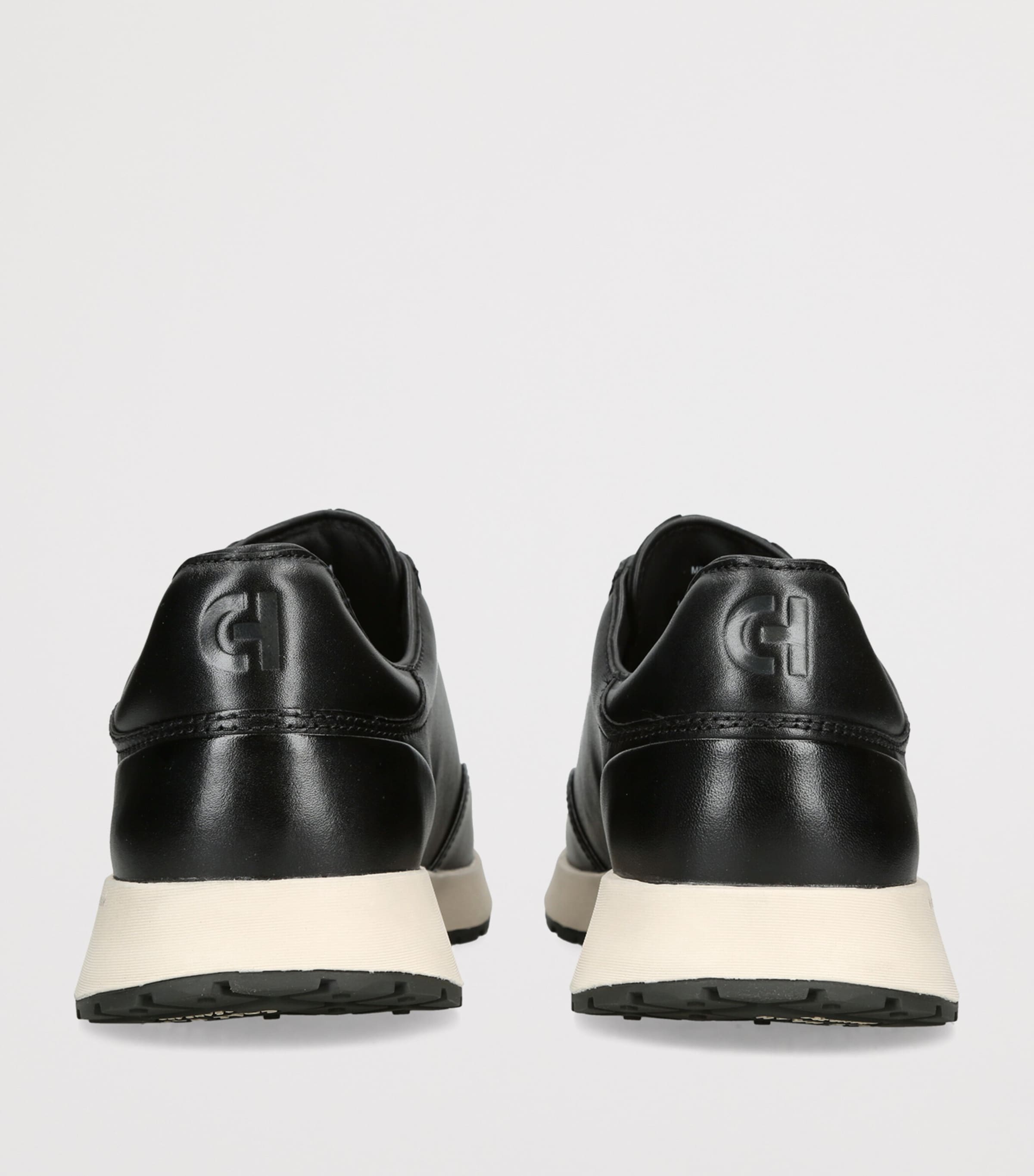 Cole Haan Leather GrandPrø Luxe Mile Sneakers Blk/white Image 4