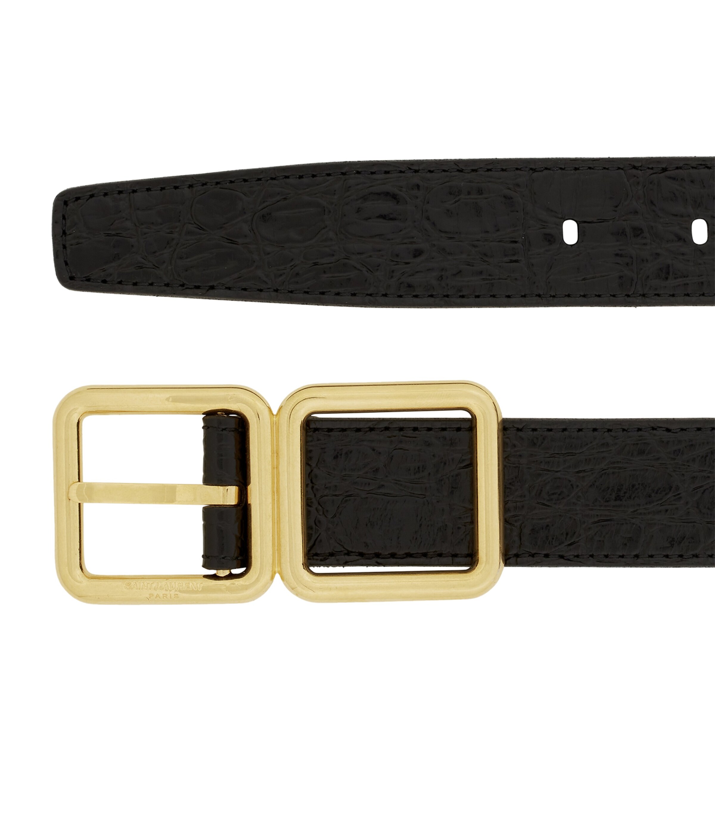 Saint Laurent Leather Belt Image 2
