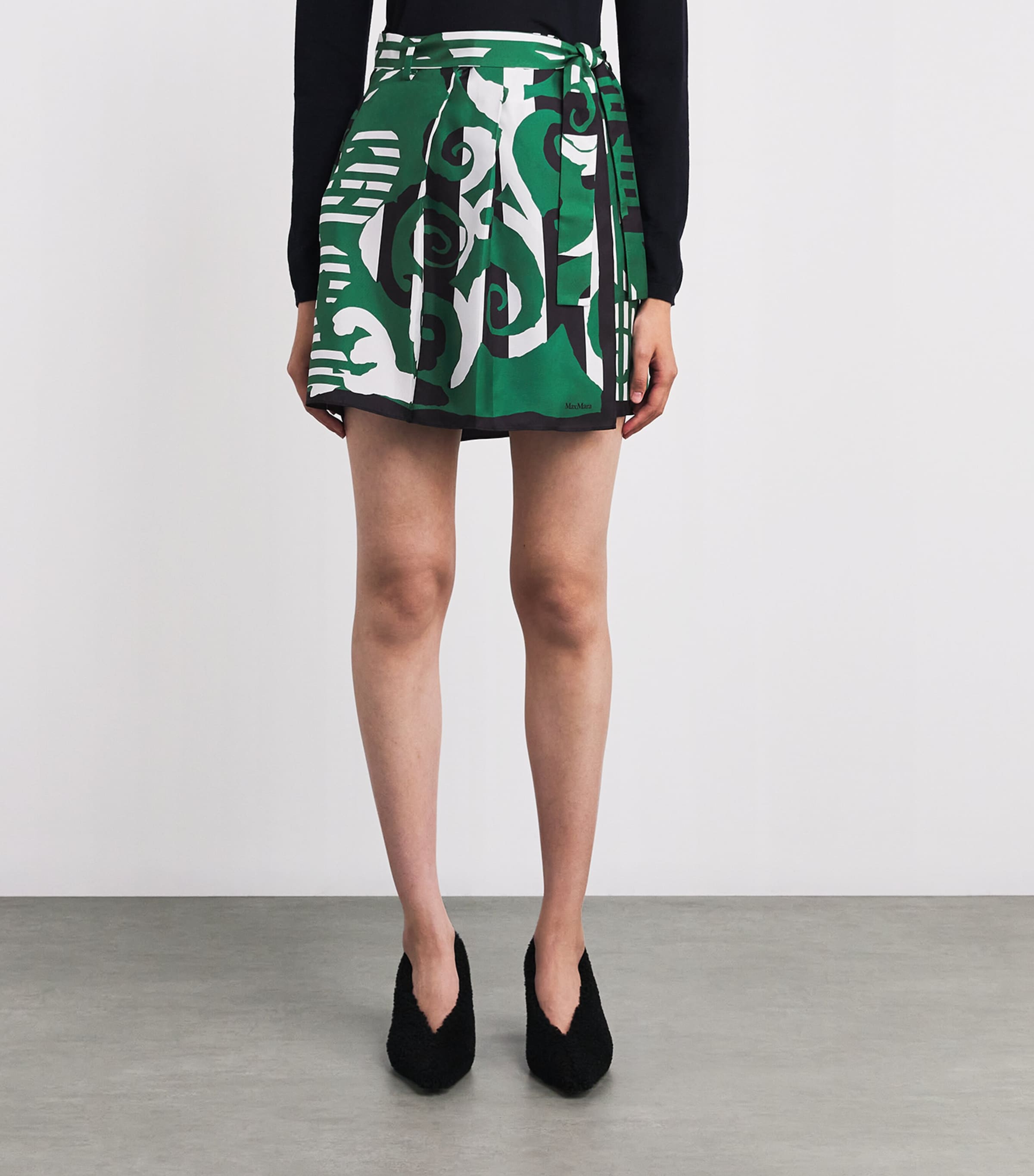 Silk Midi Skirt SILK Image 3