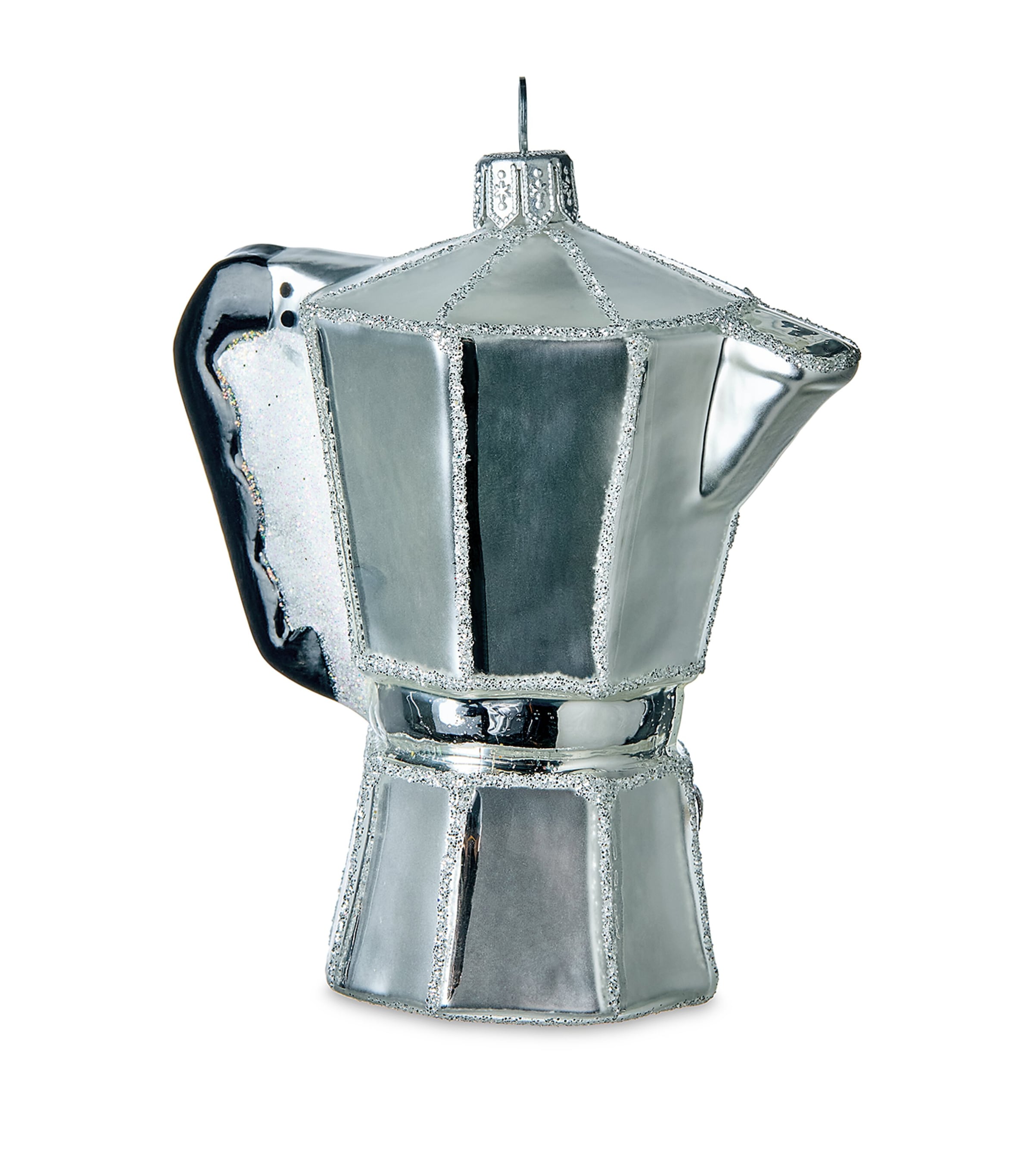 Harrods Glass Coffee Maker Tree Decoration Image 1