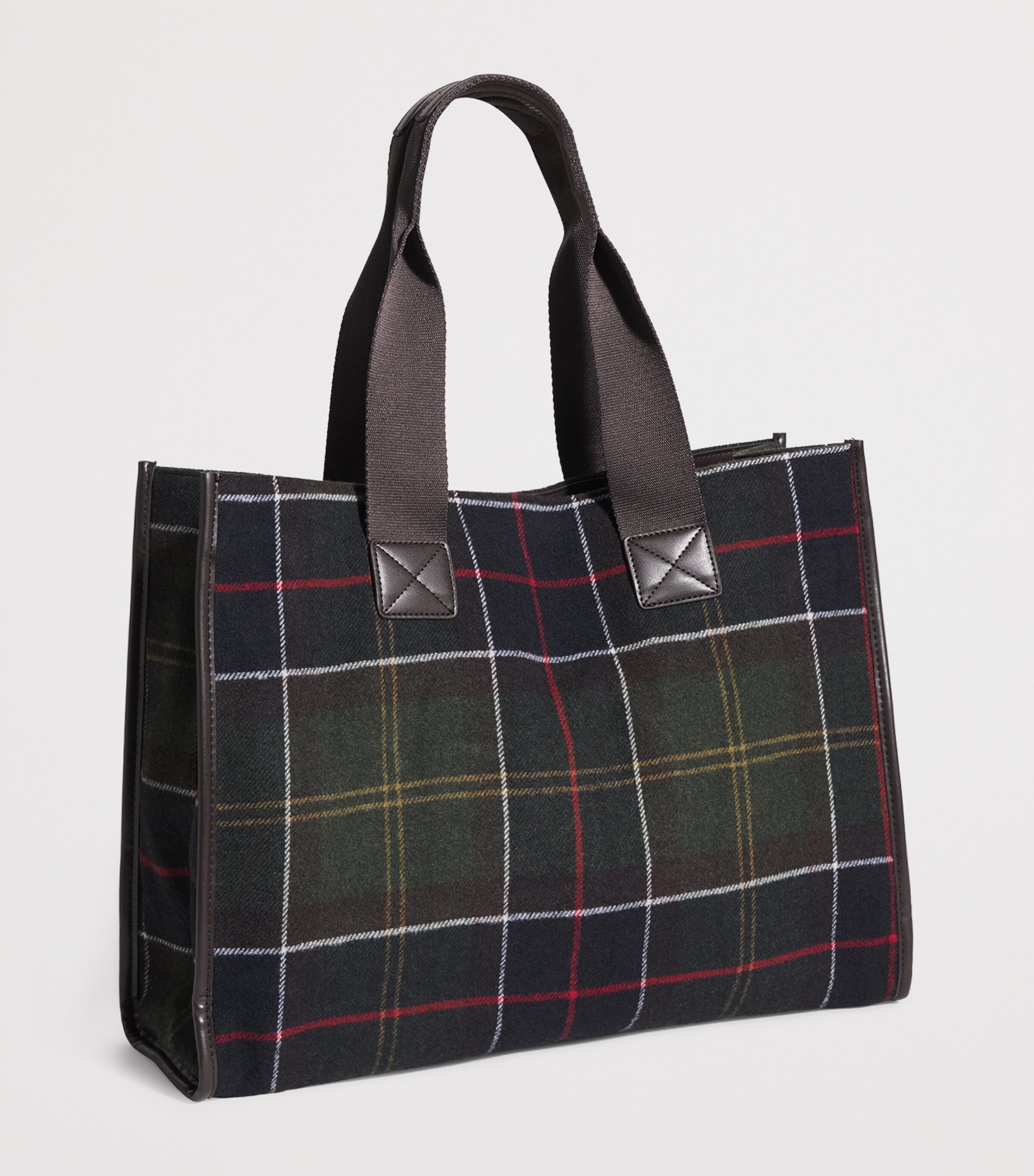 Barbour Tartan Turnberry Tote Bag Classic Tartan Image 3