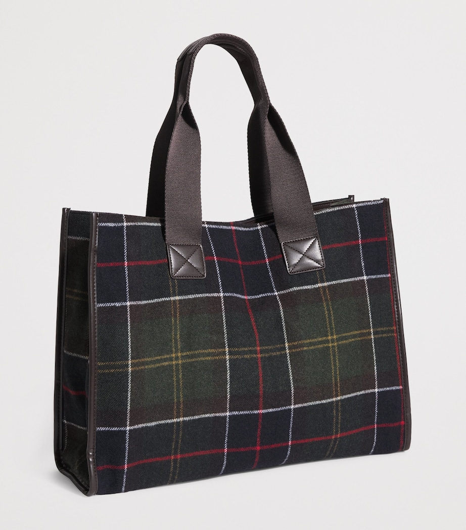 Barbour Tartan Turnberry Tote Bag Classic Tartan Image 3