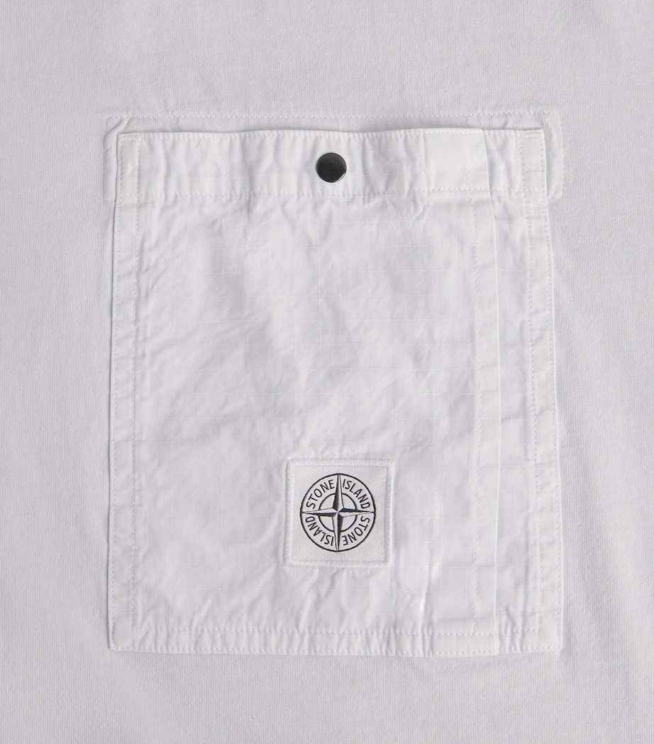 Cotton Logo-Pocket T-Shirt V0041 Image 5