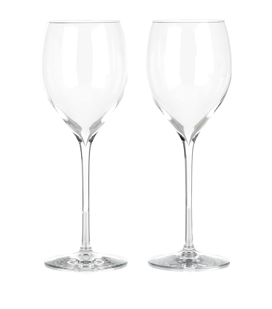Set of 2 Elegance Chardonnay Wine Glasses CLEAR Image 1