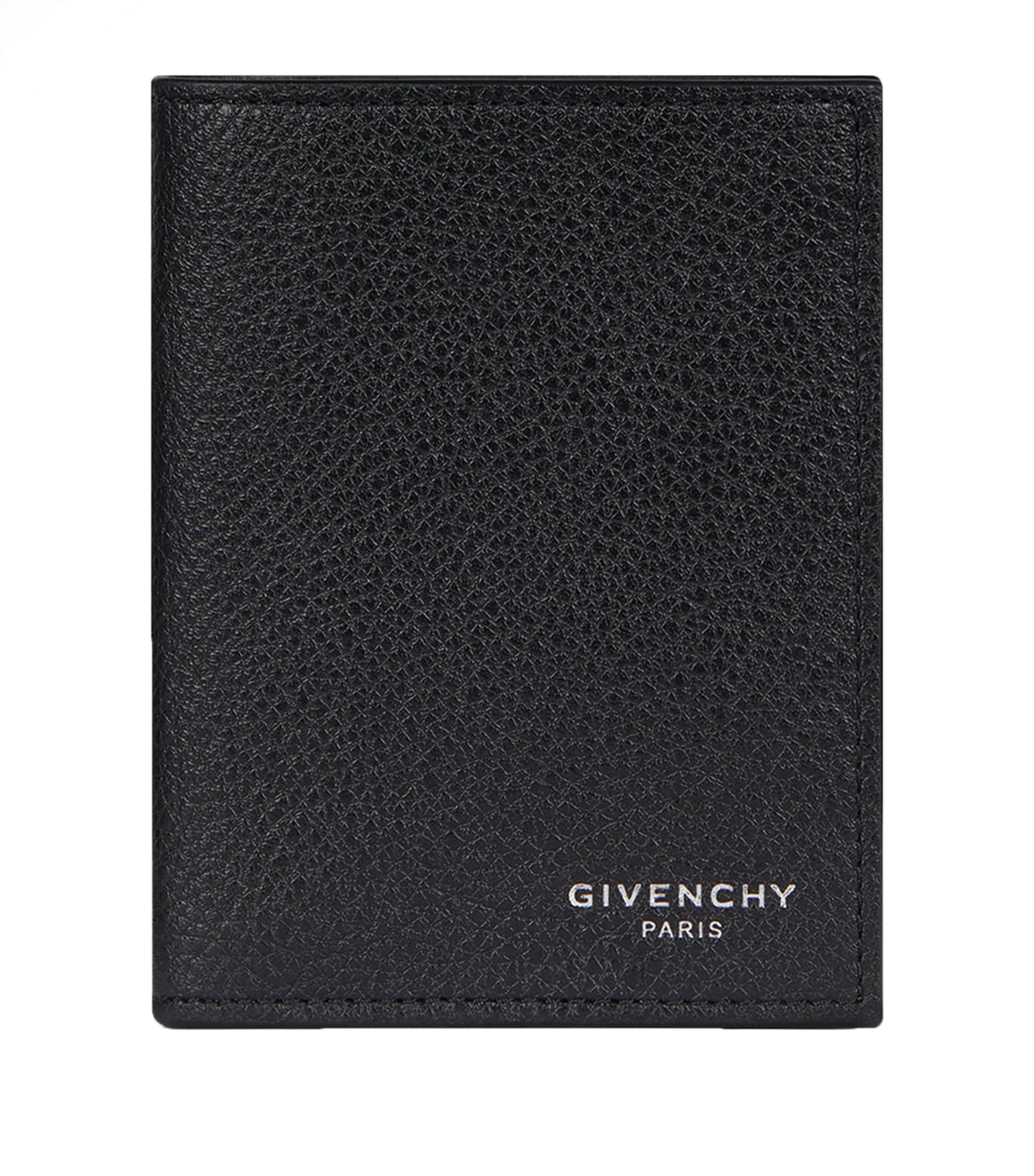 Givenchy Leather 6CC Bifold Card Holder Black Image 1