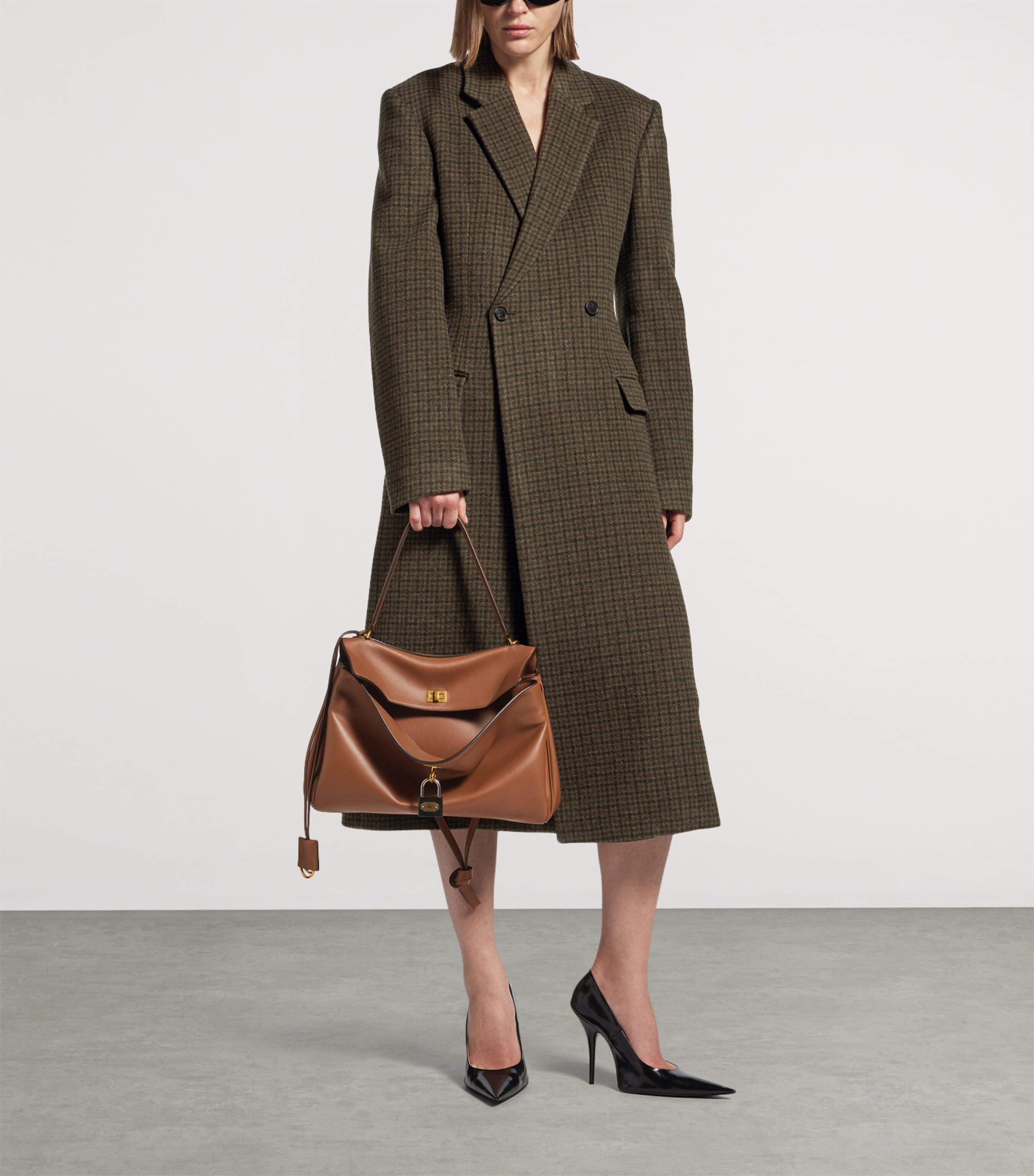 Medium Leather Rodeo Shoulder Bag 2237 Image 6