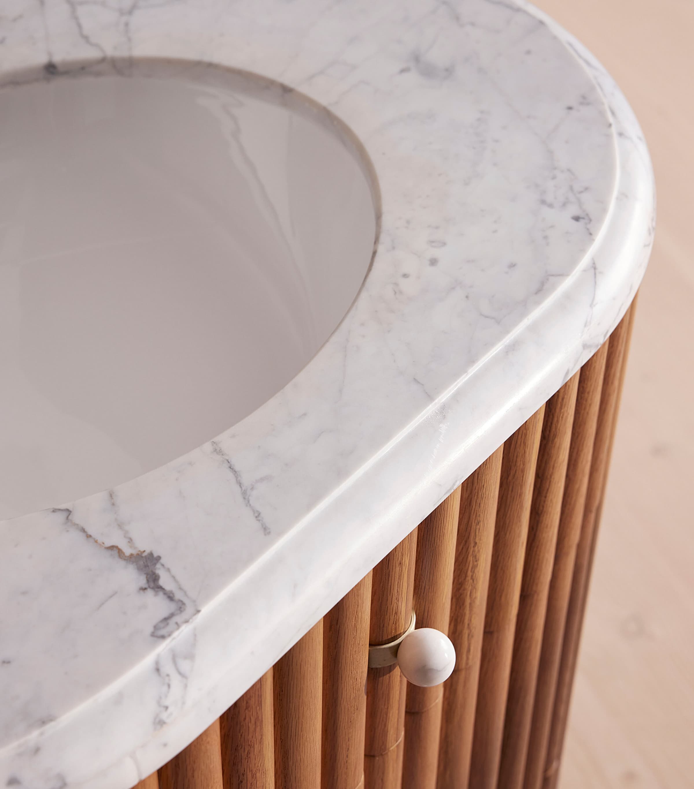 Soho Home Carlisle Vanity Carrara Image 5