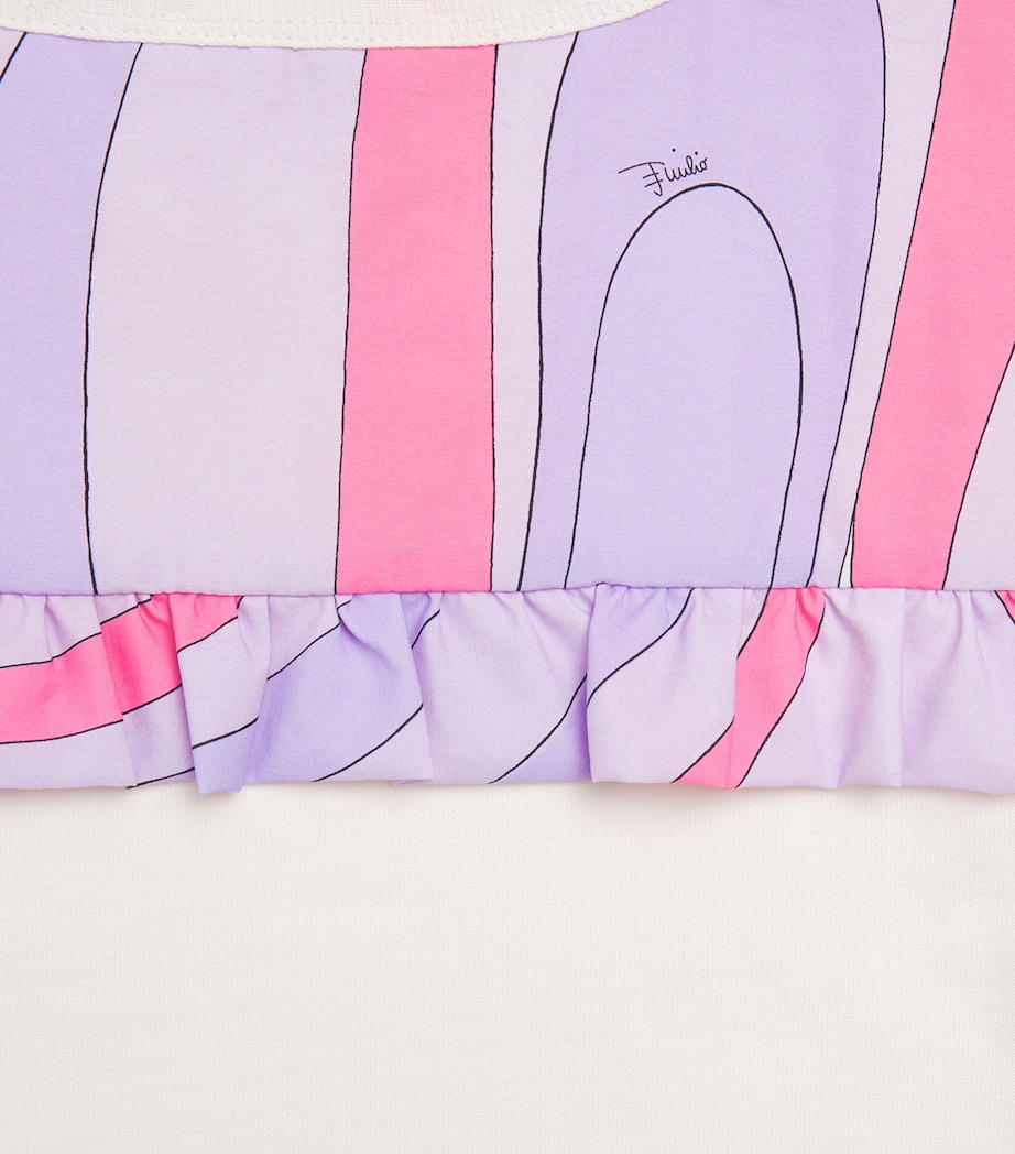 PUCCI Junior Cotton Logo T-Shirt Image 3