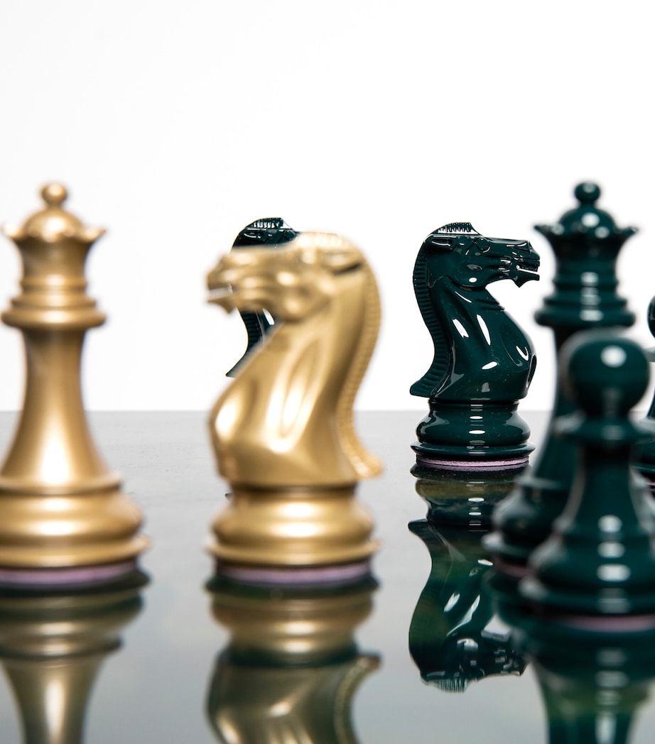 Secret Garden II Autumn Chess Set FORREST GREEN Image 3