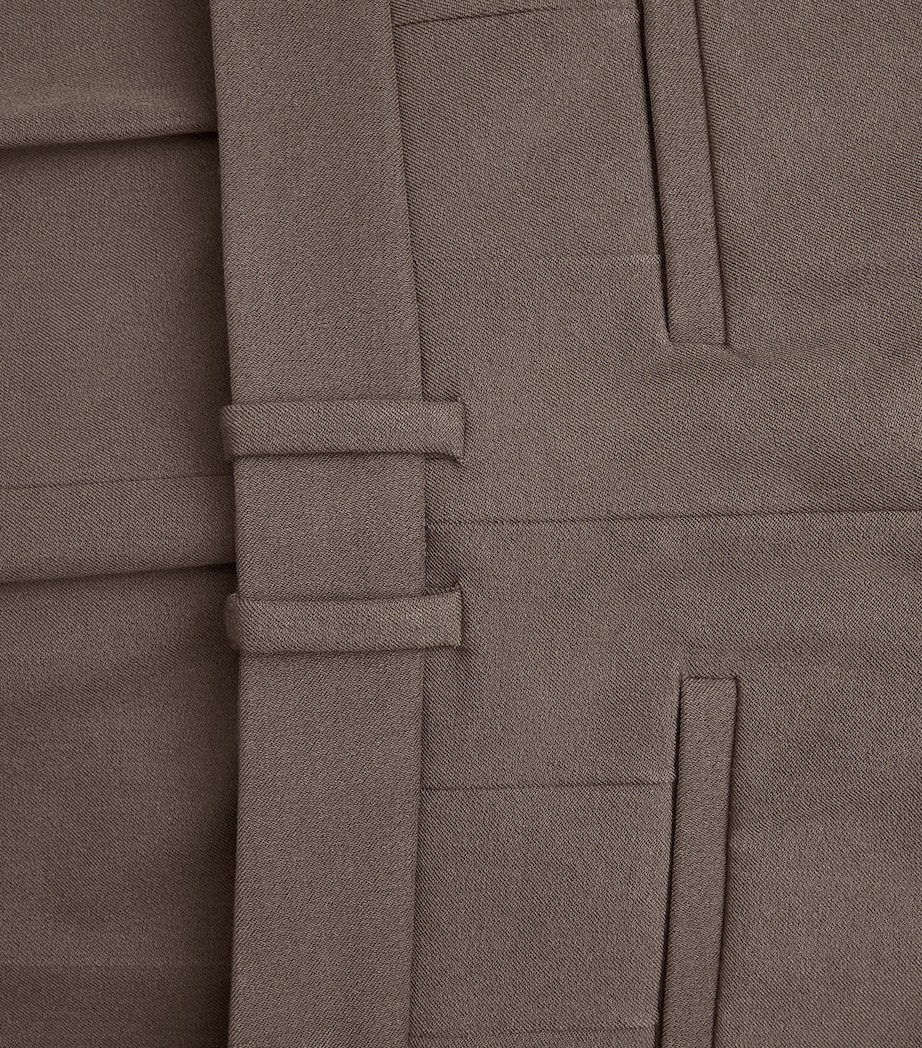 Stretch-Gabardine Coleman Trousers MUSHROOM Image 5