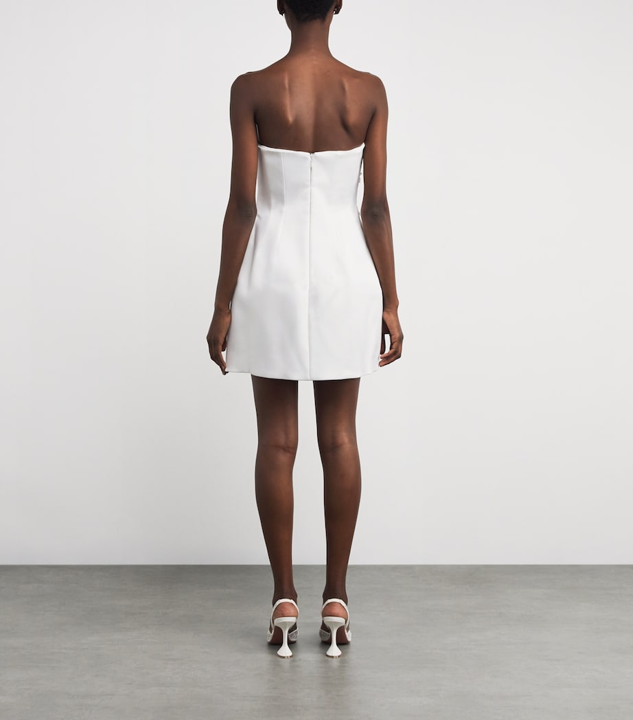 Embellished Xanthe Mini Dress IVORY Image 3