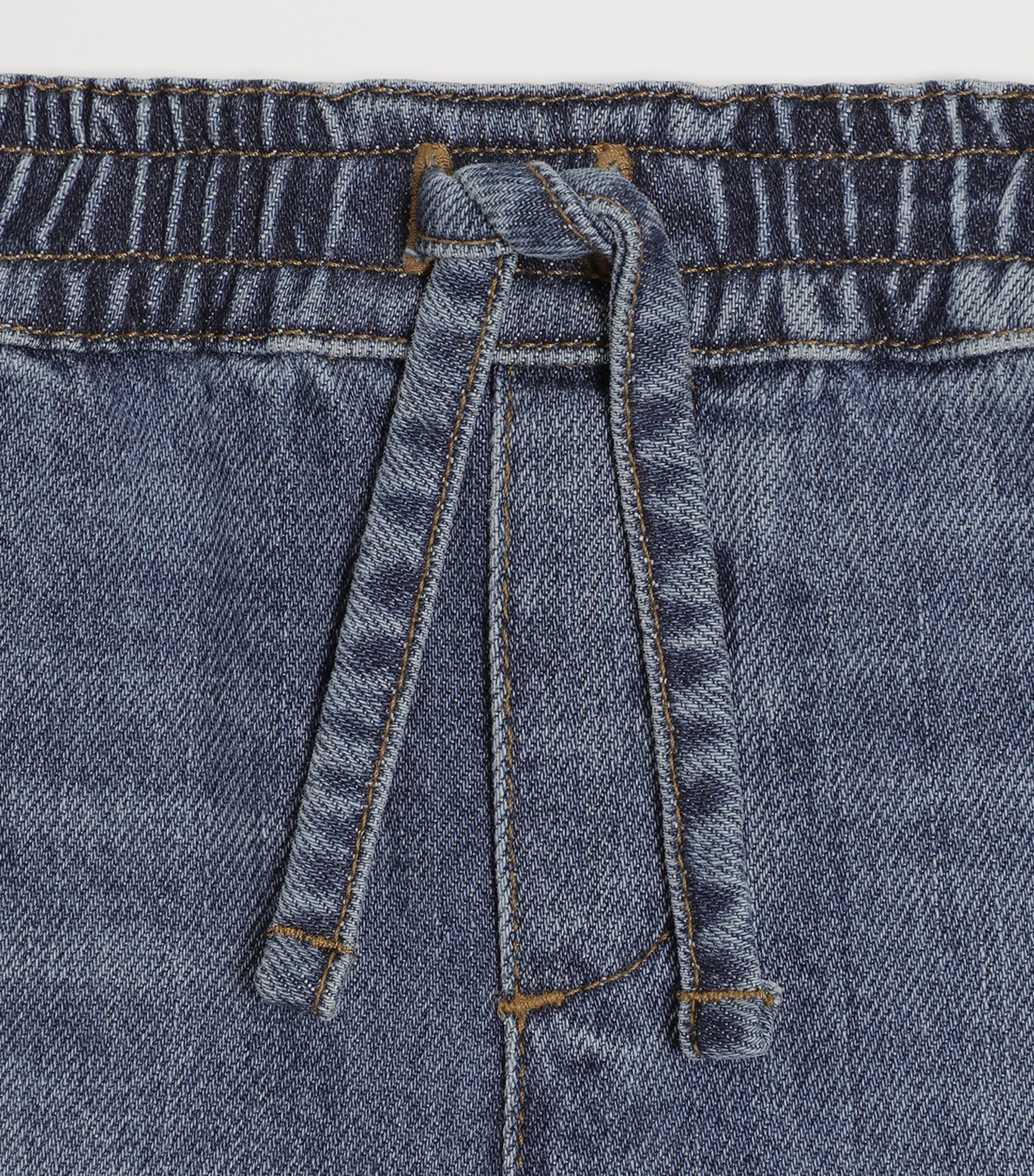 Dolce&Gabbana Kids Drawstring Denim Shorts (3-30 Months) Combined Colou Image 3