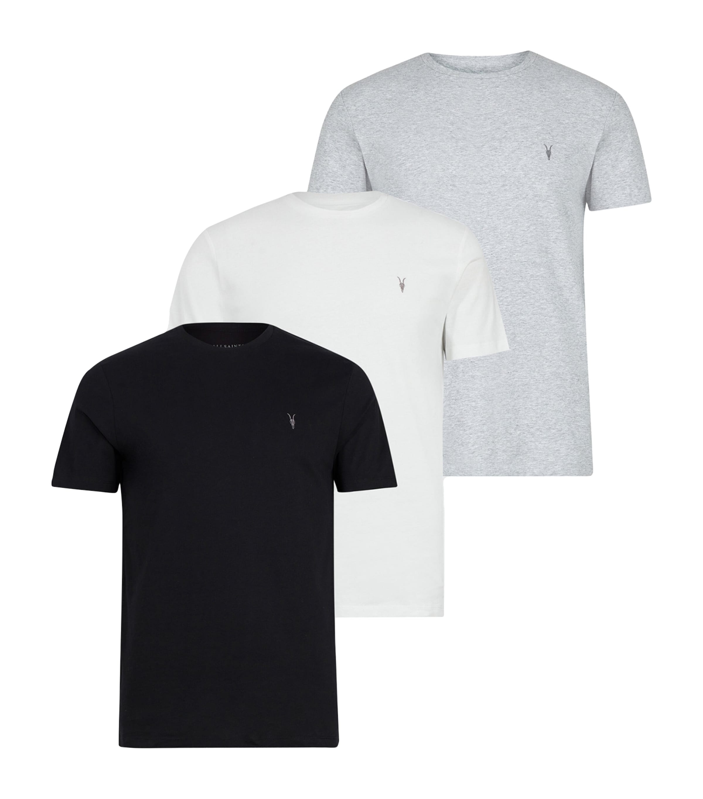 Allsaints Tonic Crew Ramskull T-shirts 3 Pack