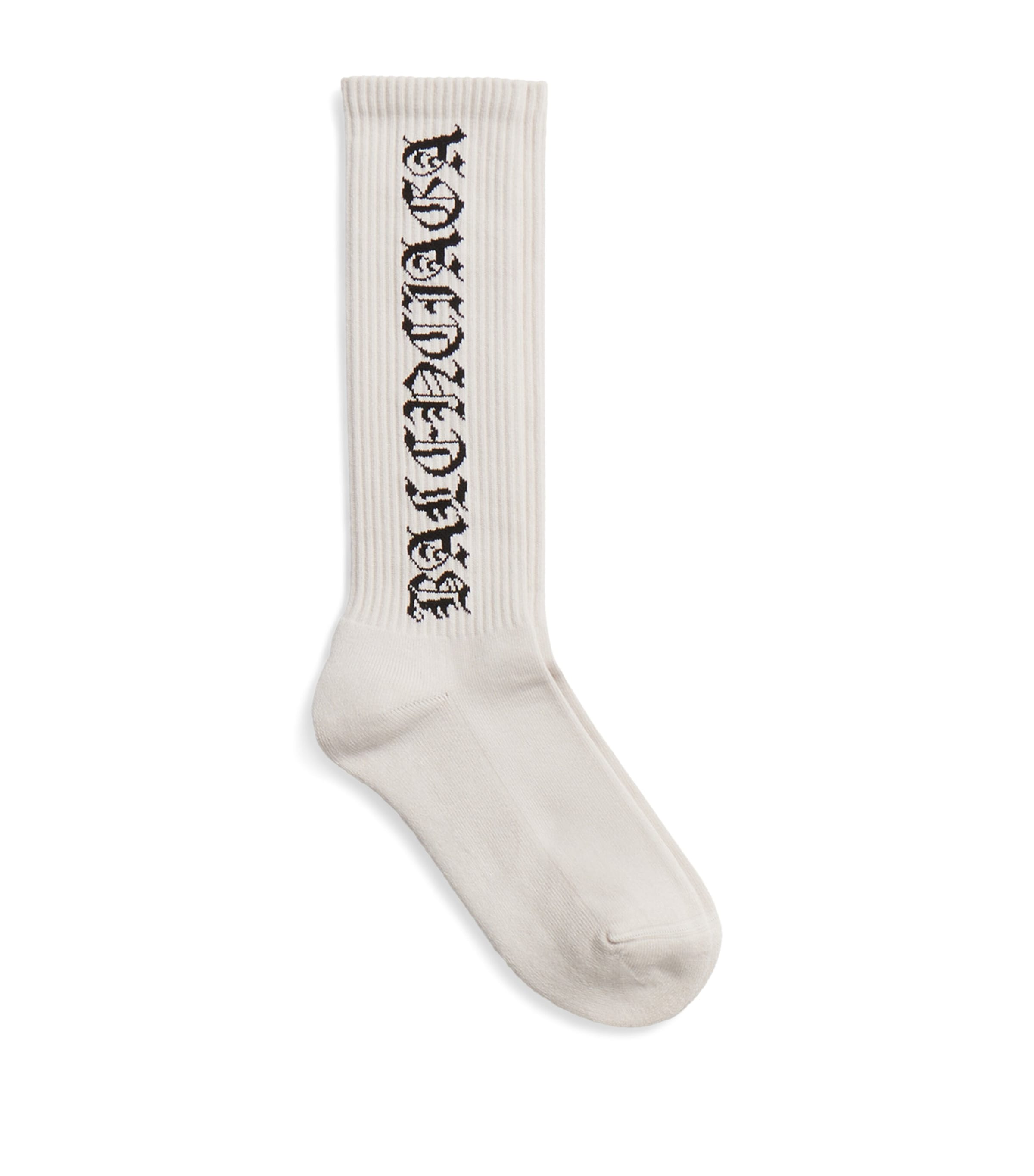 BALENCIAGA GOTHIC LOGO SOCKS 