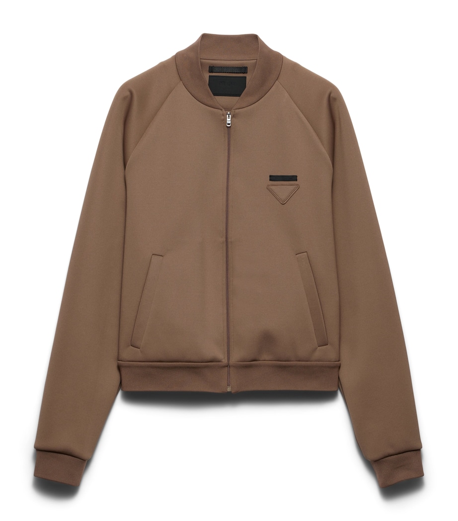 Jersey Zip-Up Sweatshirt F063M Image 1