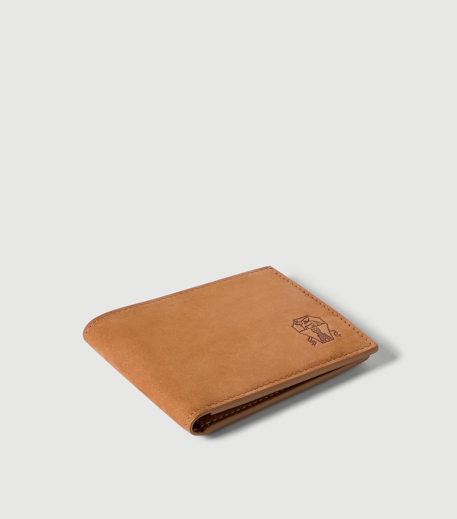 Brunello Cucinelli Nubuck Leather Bifold Wallet Image 4