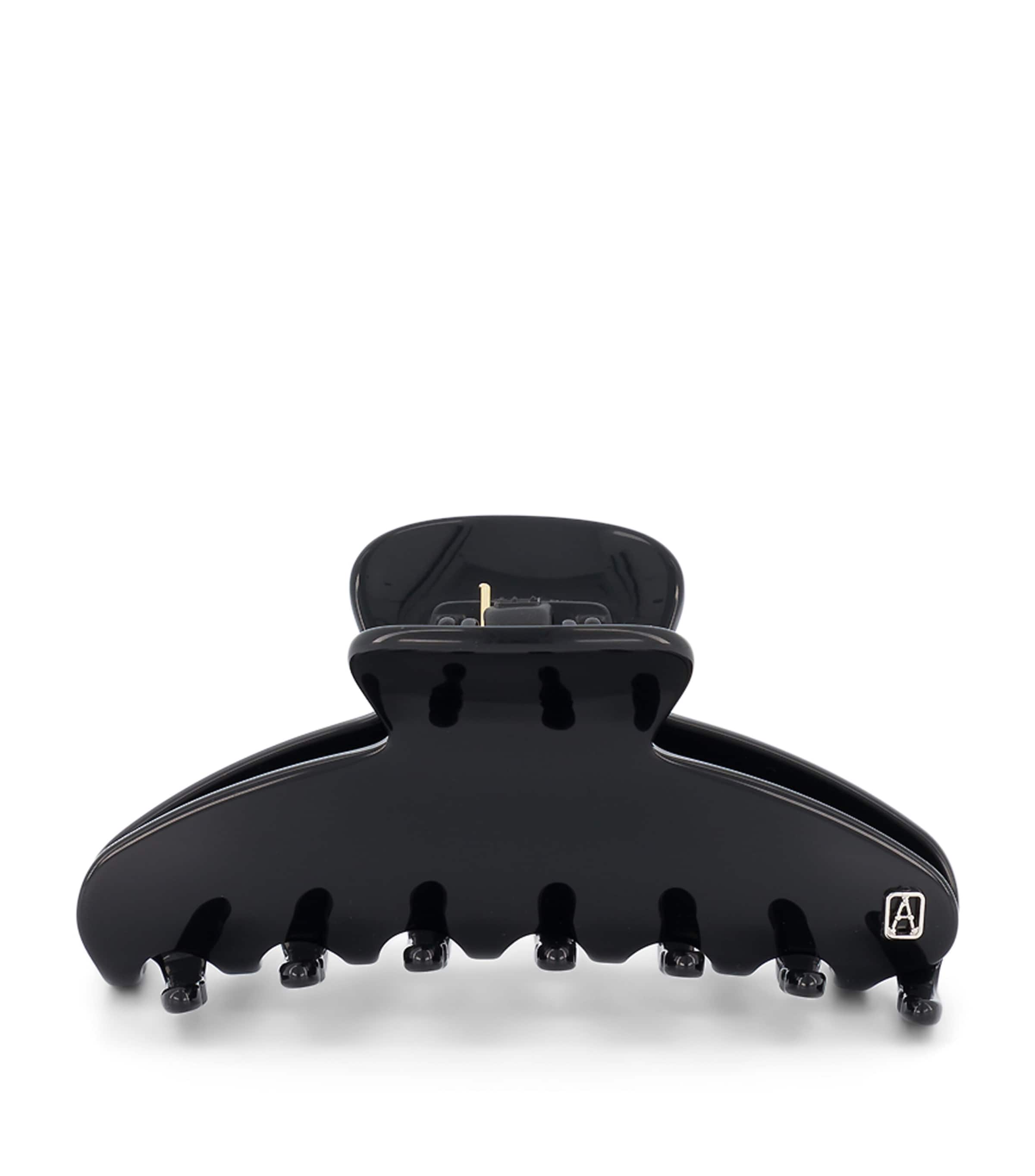 Alexandre De Paris Timeless Saint Germain Claw Hair Clip In Black