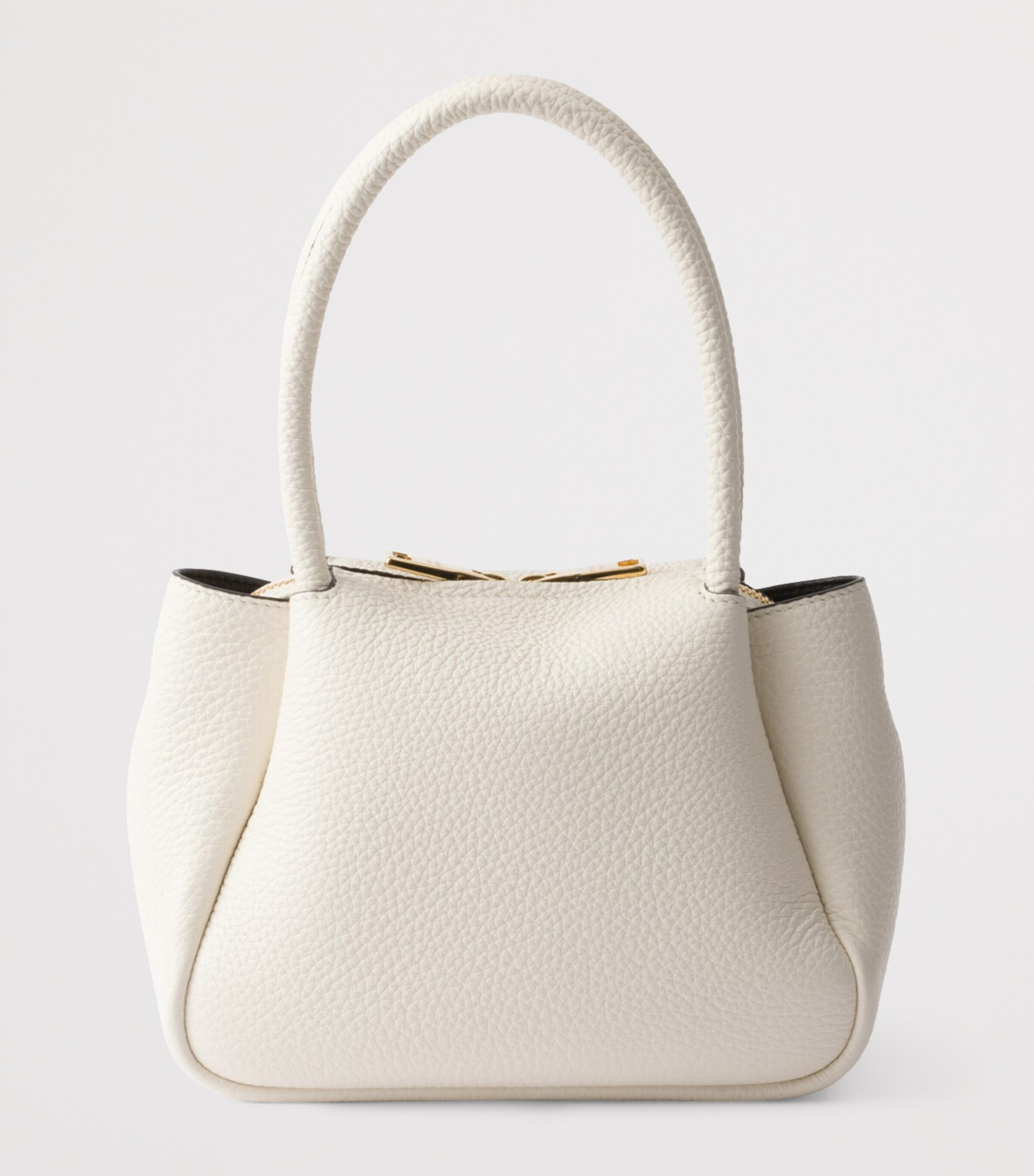 Mini Leather Top-Handle Bag F02EU Image 3