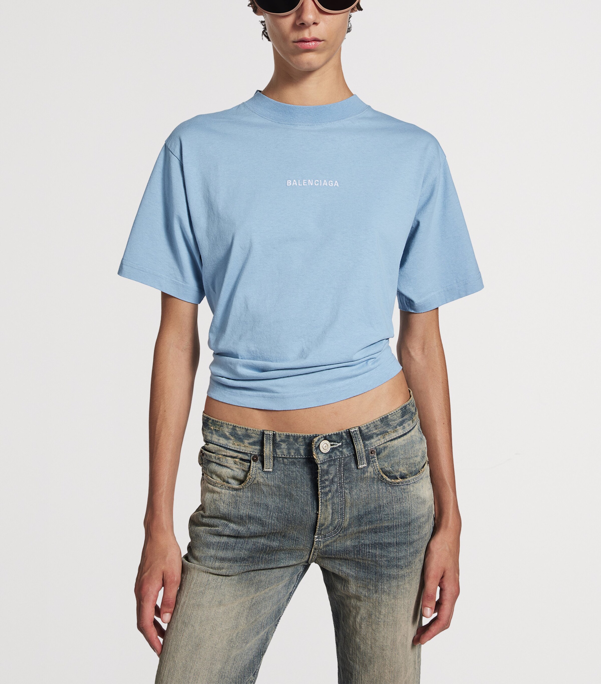 Cotton Embroidered T-Shirt 4773 Image 5