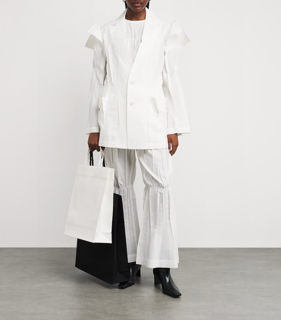 Crimped and Pressed Blazer 05 Image 2