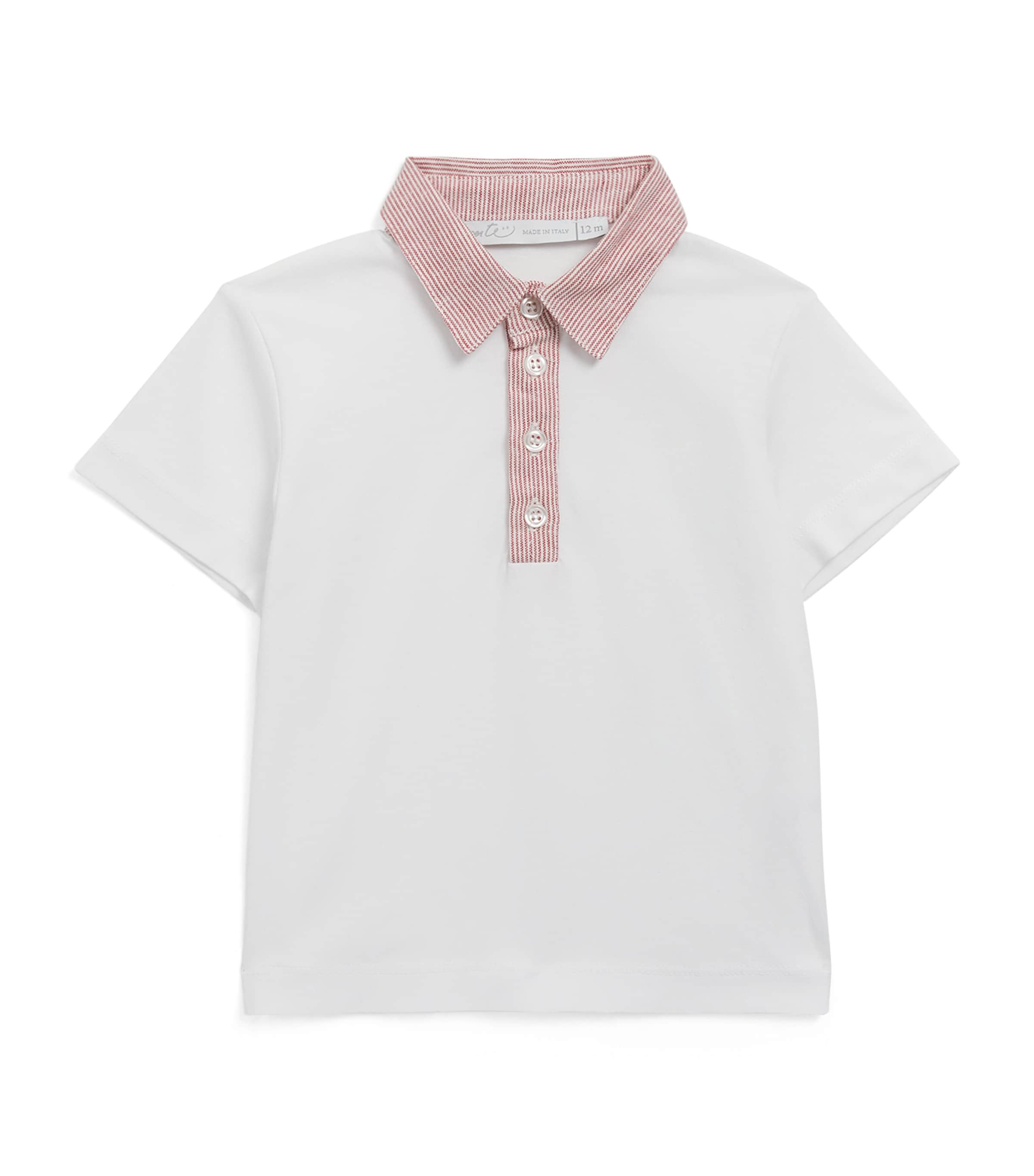 Per Te Two-Tone Polo Shirt (3 Months – 4 Years) Image 1