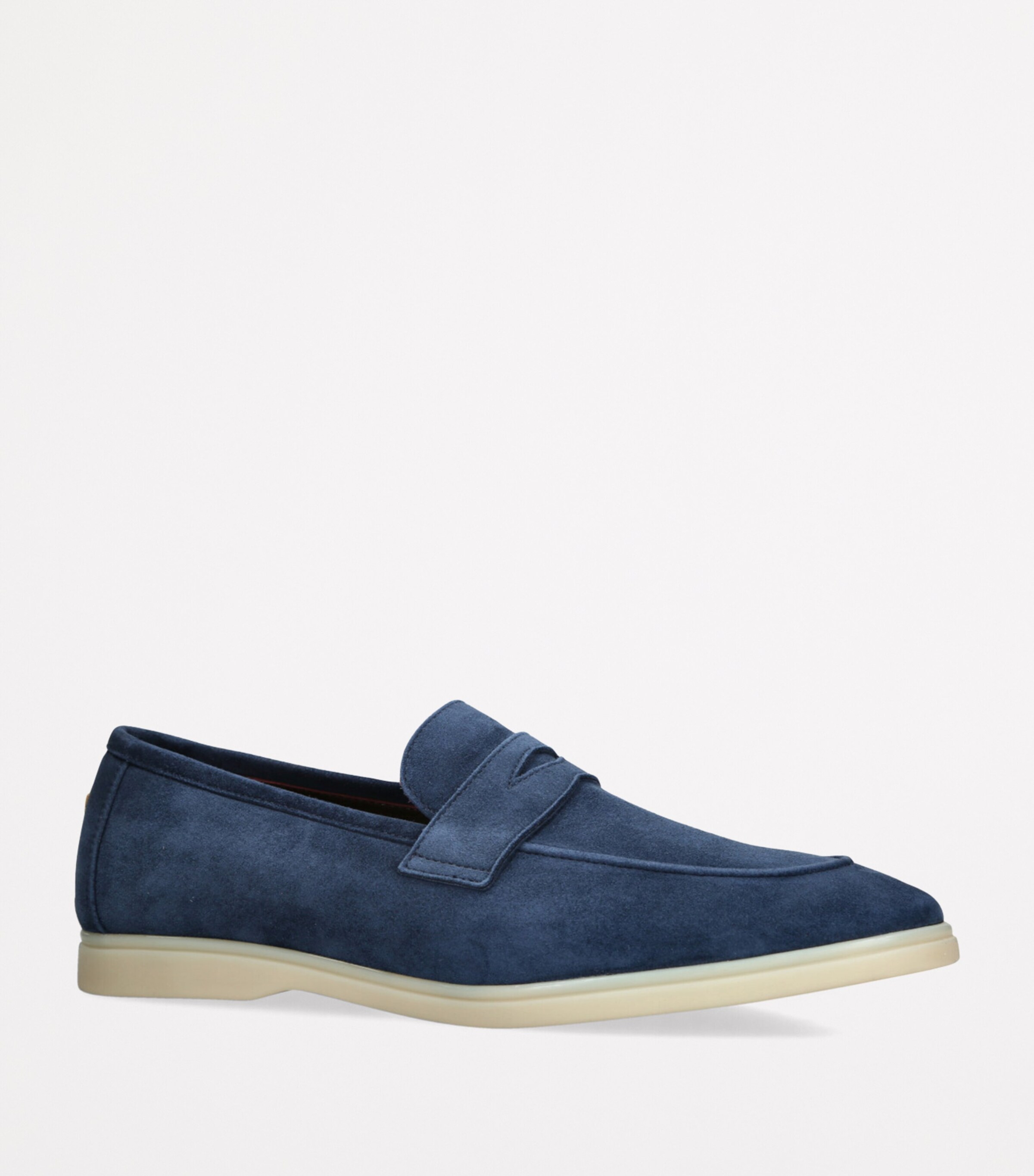 Bougeotte Suede Loisir Gommé Loafers Blue Image 3
