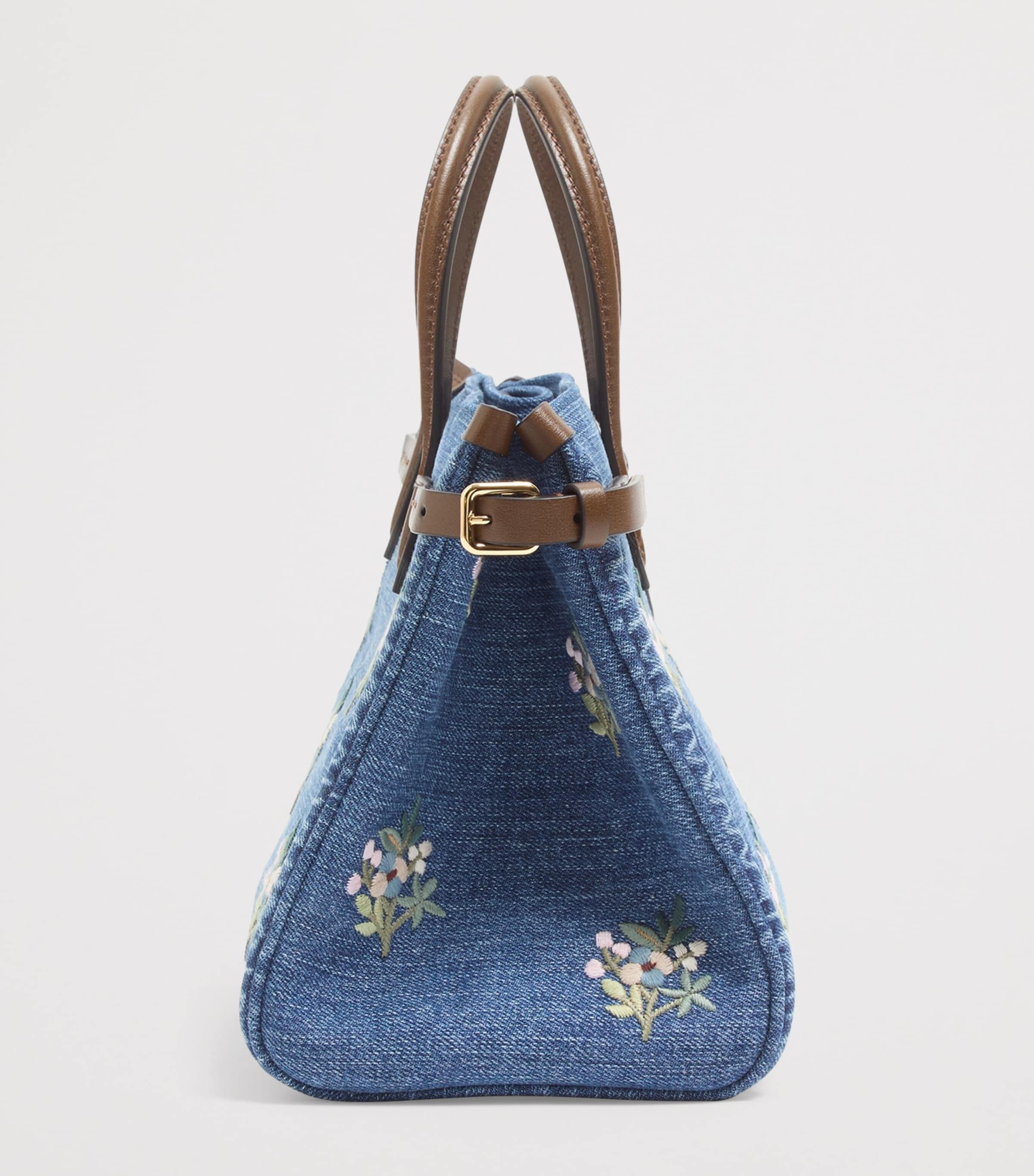 Valentino Garavani Small Embroidered Antibes Top-Handle Bag Axm Image 3